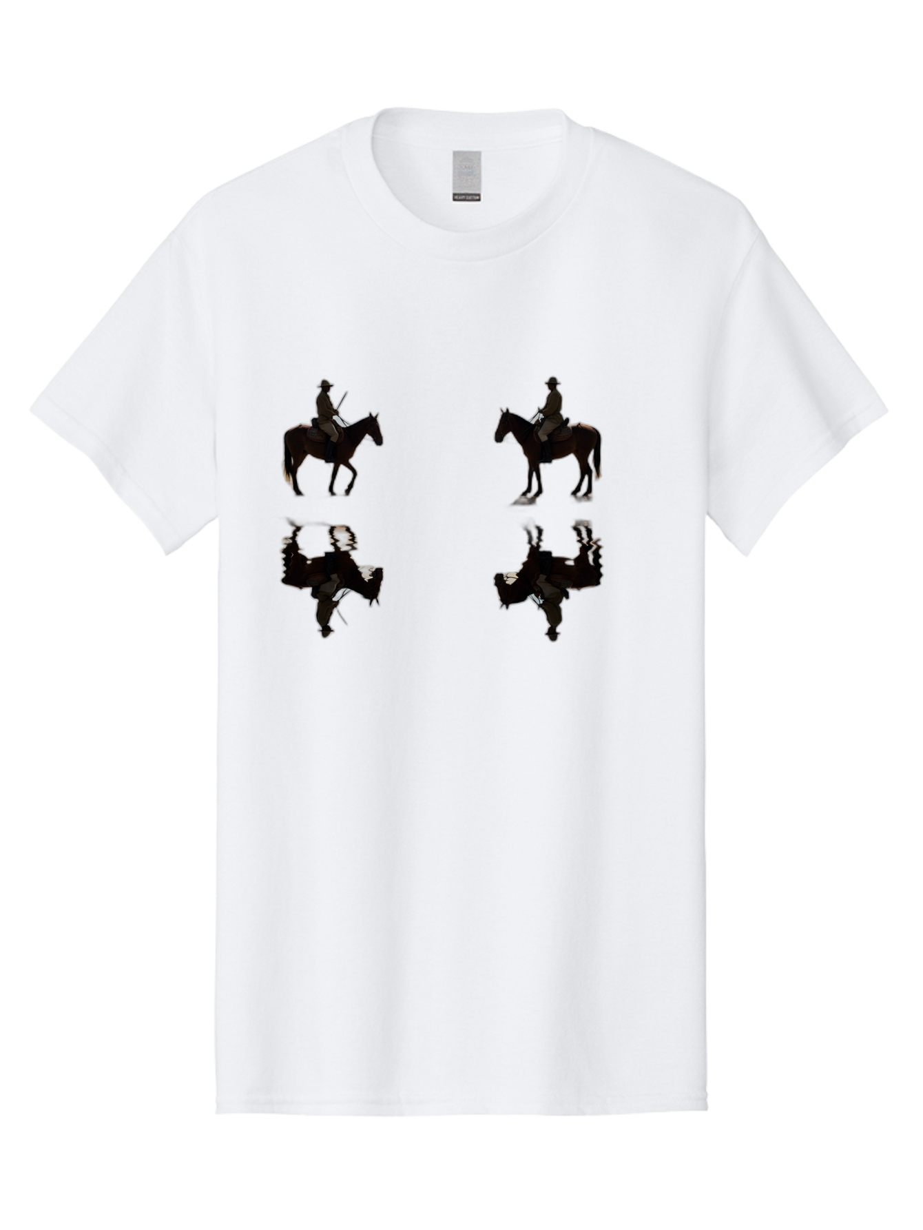 Cowboy-Silhouettes Men'S Graphic Tee, 100% Cotton, Comfortable Casual Summer Wear, Machine Washable, Vintage Camera, Old Camera, Antique Camera, Black Camera, Classic Photography, Photography Equipment, Nostalgic Device, Film Camera, Bag349