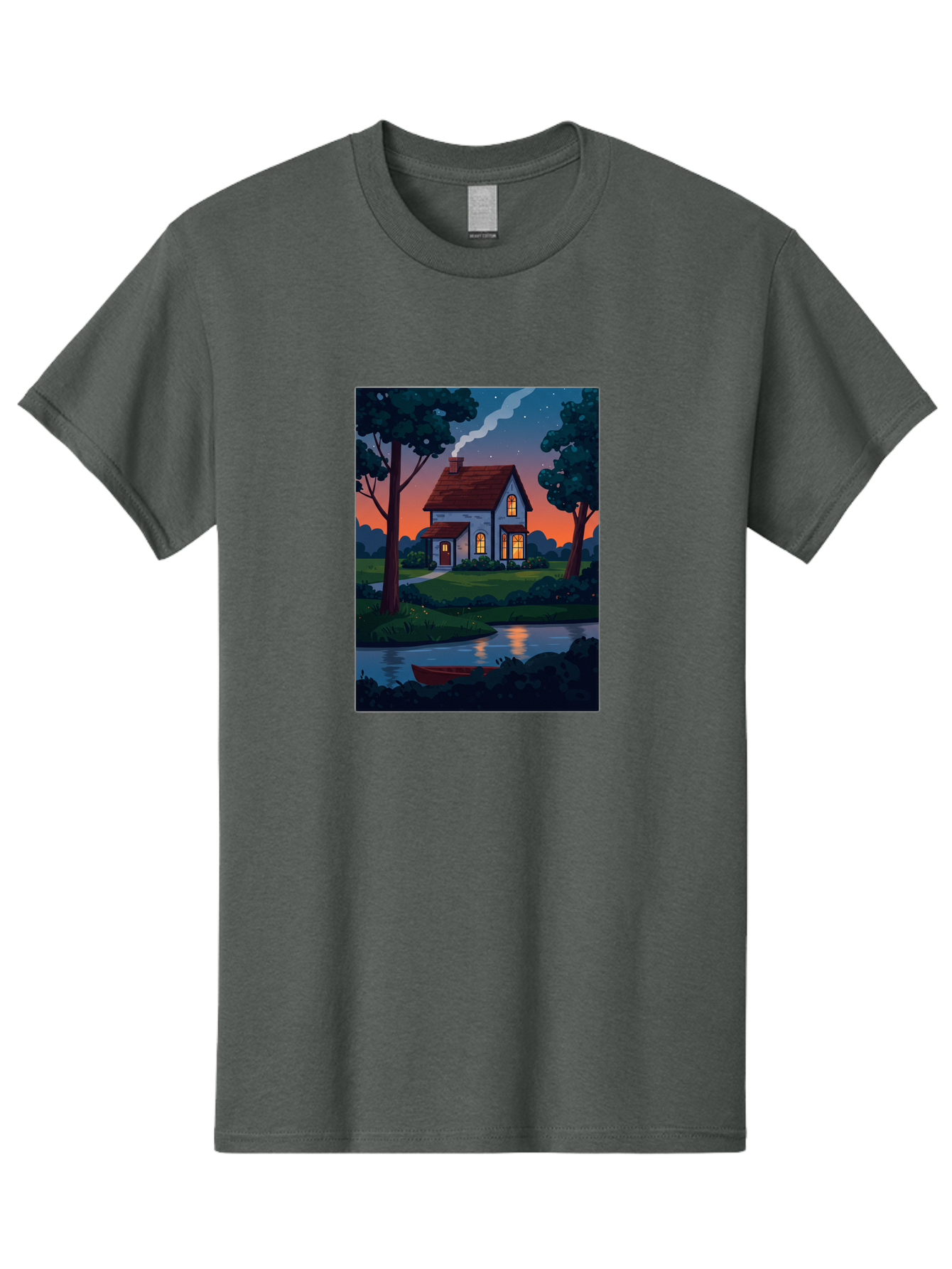 Cozy-House-By-The-River Men'S Graphic Tee, 100% Cotton, Comfortable Casual Summer Wear, Machine Washable, Vintage Camera, Old Camera, Antique Camera, Black Camera, Classic Photography, Photography Equipment, Nostalgic Device, Film Camera, Bag352