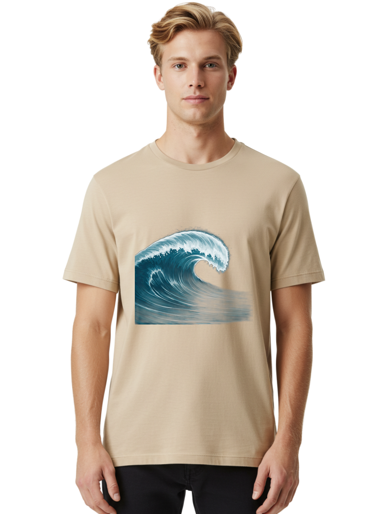 Crashing-Wave Men'S Graphic Tee, 100% Cotton, Comfortable Casual Summer Wear, Machine Washable, Vintage Camera, Old Camera, Antique Camera, Black Camera, Classic Photography, Photography Equipment, Nostalgic Device, Film Camera, Camera Art Bag356