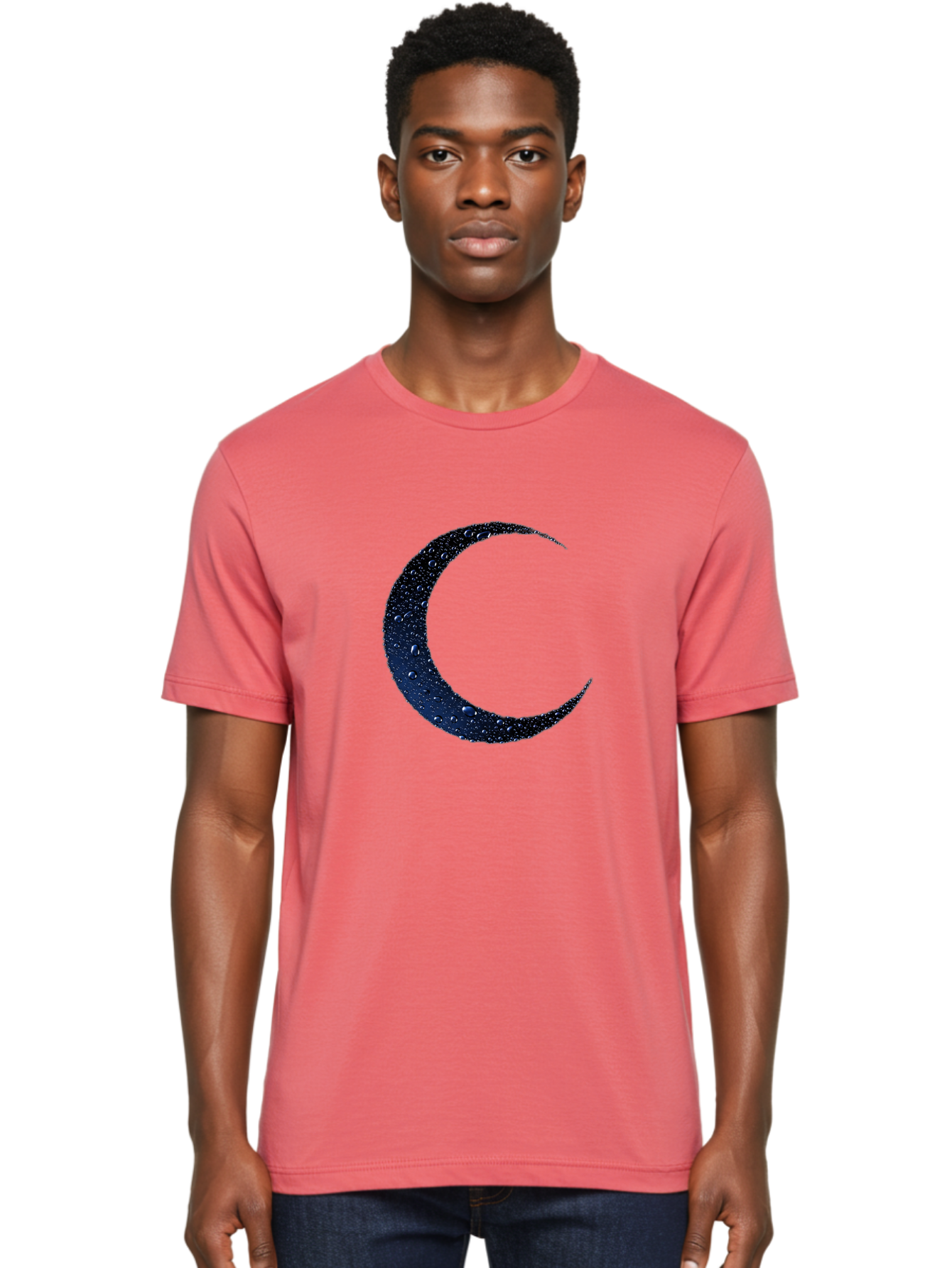 Crescent-Moon-1 Men'S Graphic Tee, 100% Cotton, Comfortable Casual Summer Wear, Machine Washable, Vintage Camera, Old Camera, Antique Camera, Black Camera, Classic Photography, Photography Equipment, Nostalgic Device, Film Camera, Camera Art Bag360