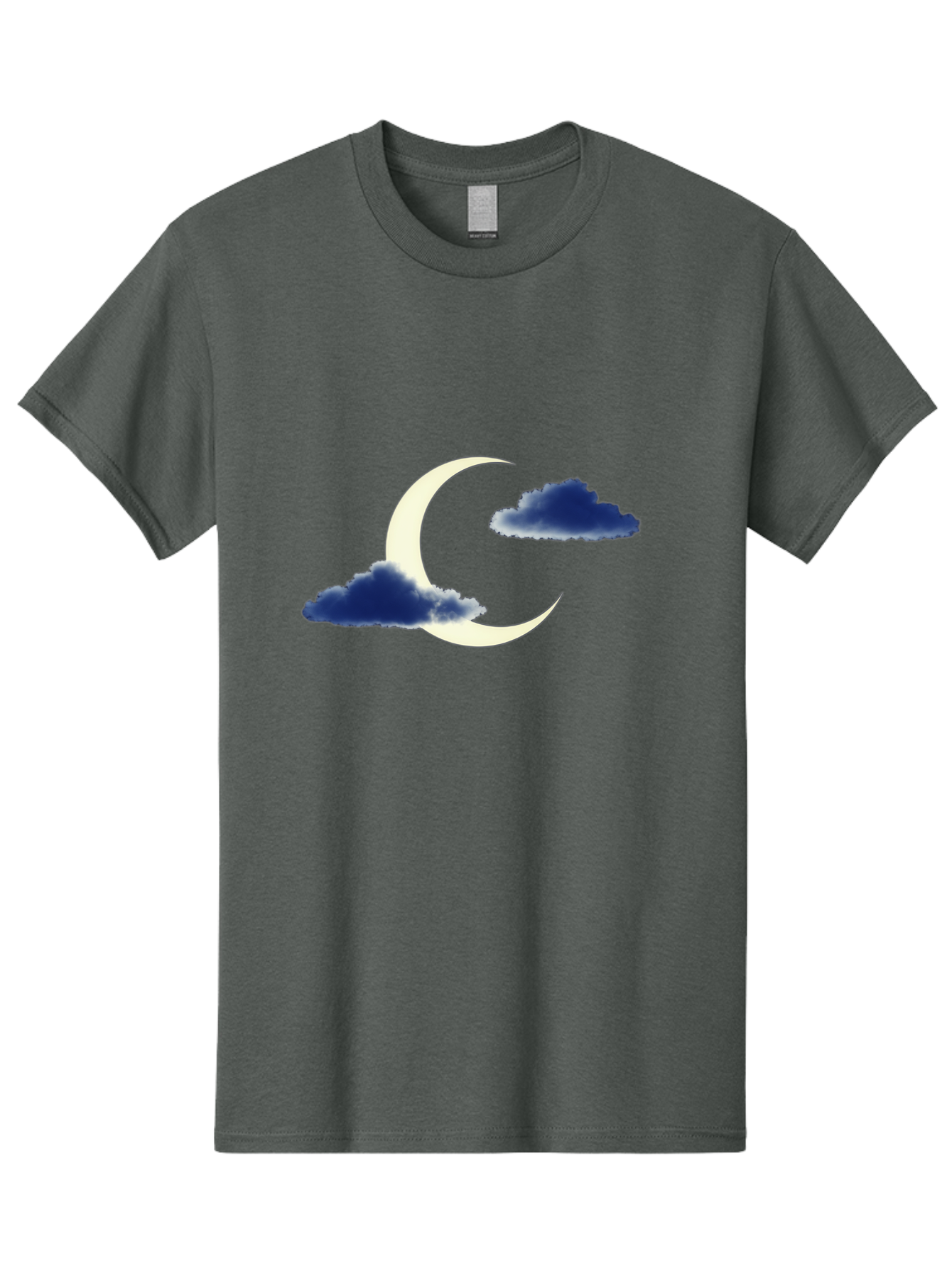 Crescent-Moon-With-Clouds Men'S Graphic Tee, 100% Cotton, Comfortable Casual Summer Wear, Machine Washable, Vintage Camera, Old Camera, Antique Camera, Black Camera, Classic Photography, Photography Equipment, Nostalgic Device, Film Camera, Bag362