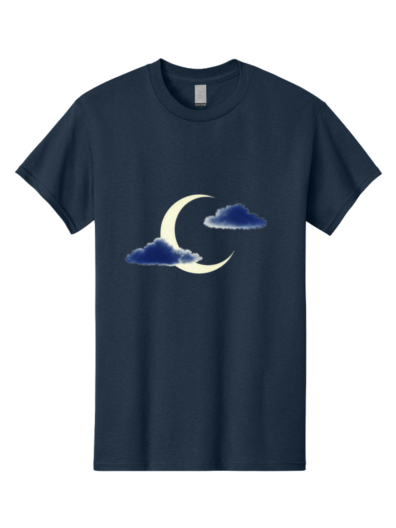 Crescent-Moon-With-Clouds Men'S Graphic Tee, 100% Cotton, Comfortable Casual Summer Wear, Machine Washable, Vintage Camera, Old Camera, Antique Camera, Black Camera, Classic Photography, Photography Equipment, Nostalgic Device, Film Camera, Bag362