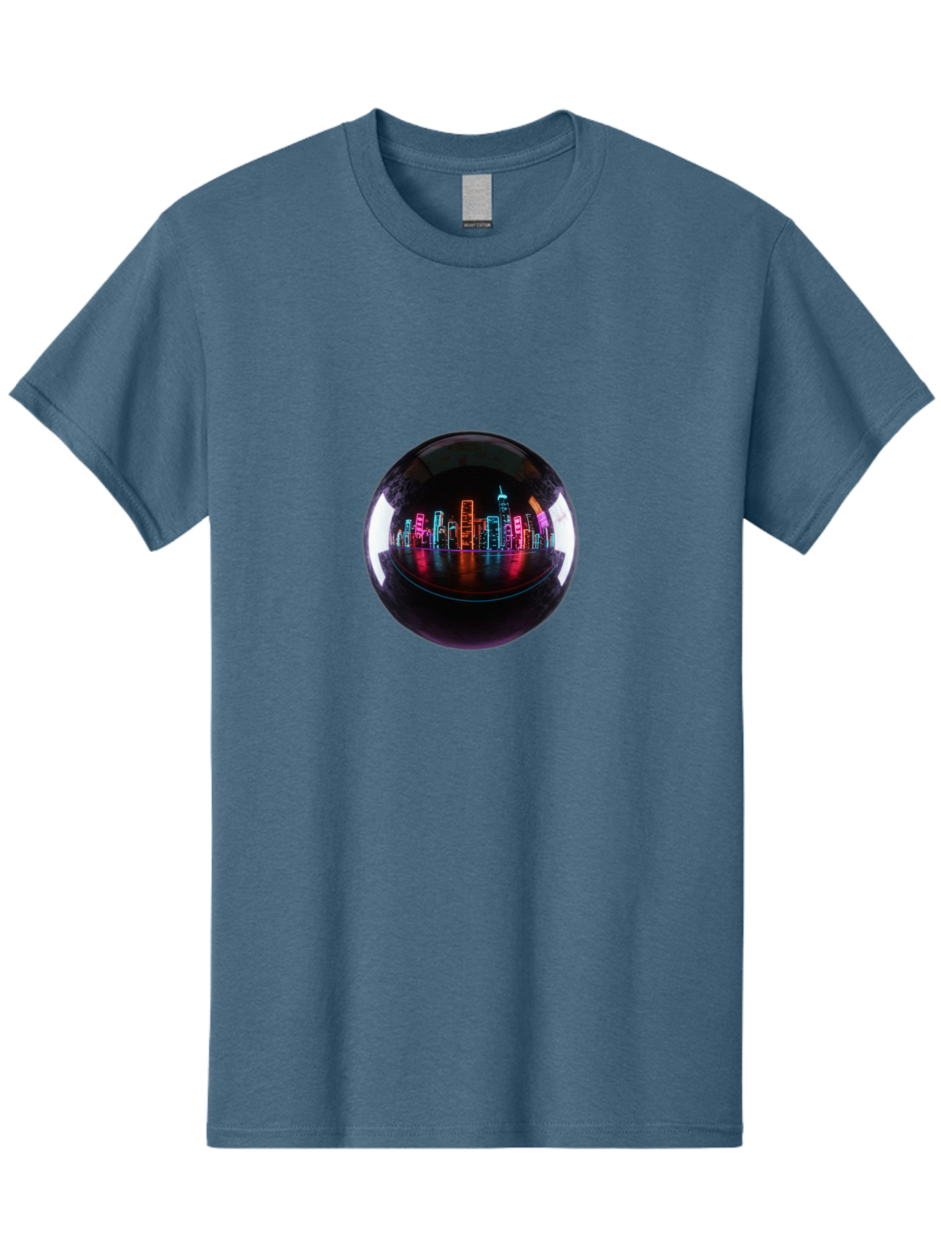 Crystal-Ball-Cityscape Men'S Graphic Tee, 100% Cotton, Comfortable Casual Summer Wear, Machine Washable, Vintage Camera, Old Camera, Antique Camera, Black Camera, Classic Photography, Photography Equipment, Nostalgic Device, Film Camera, Bag367