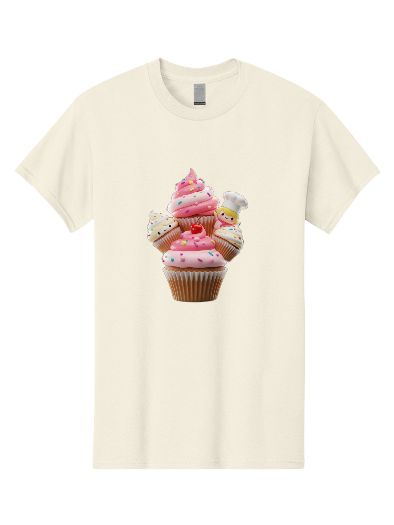 Cupcake-With-Chef Men'S Graphic Tee, 100% Cotton, Comfortable Casual Summer Wear, Machine Washable, Vintage Camera, Old Camera, Antique Camera, Black Camera, Classic Photography, Photography Equipment, Nostalgic Device, Film Camera, Camera Art Bag372