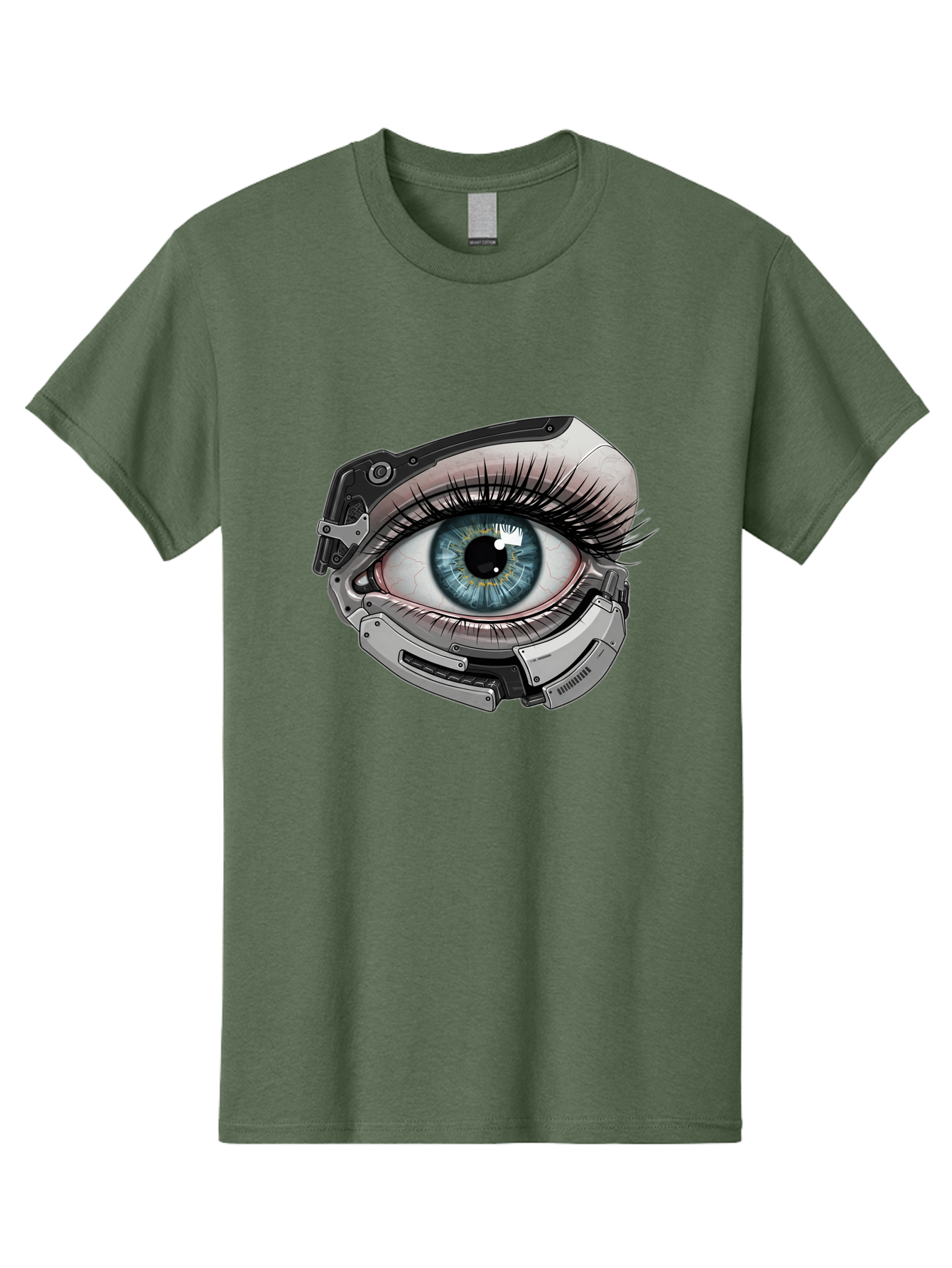 Cyborg-Eye Men'S Graphic Tee, 100% Cotton, Comfortable Casual Summer Wear, Machine Washable, Vintage Camera, Old Camera, Antique Camera, Black Camera, Classic Photography, Photography Equipment, Nostalgic Device, Film Camera, Camera Art Bag376