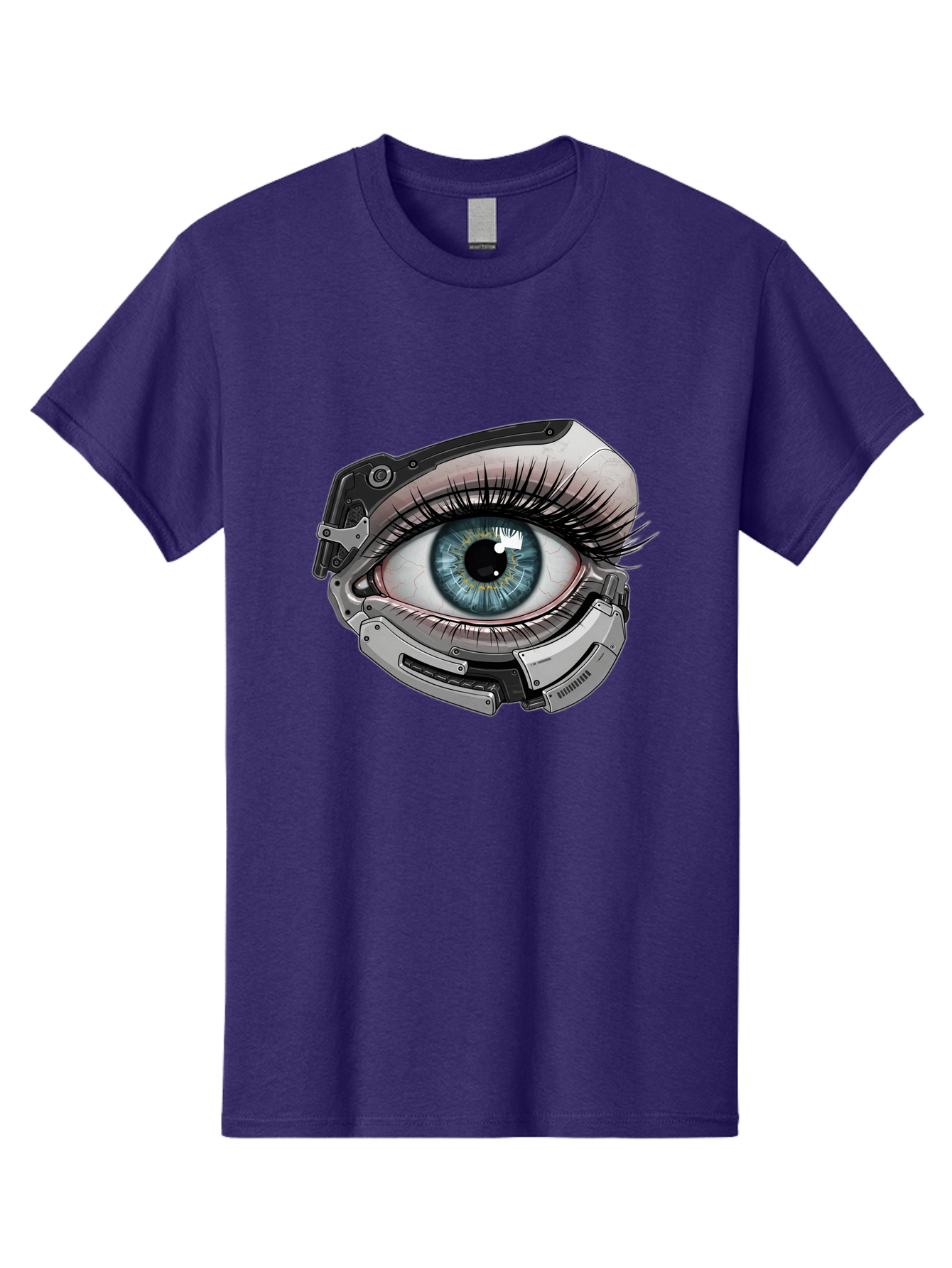 Cyborg-Eye Men'S Graphic Tee, 100% Cotton, Comfortable Casual Summer Wear, Machine Washable, Vintage Camera, Old Camera, Antique Camera, Black Camera, Classic Photography, Photography Equipment, Nostalgic Device, Film Camera, Camera Art Bag376