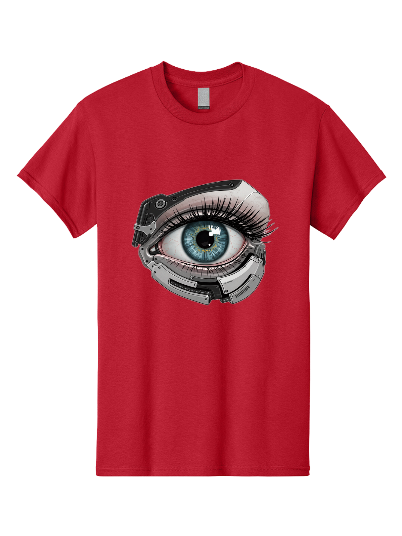 Cyborg-Eye Men'S Graphic Tee, 100% Cotton, Comfortable Casual Summer Wear, Machine Washable, Vintage Camera, Old Camera, Antique Camera, Black Camera, Classic Photography, Photography Equipment, Nostalgic Device, Film Camera, Camera Art Bag376