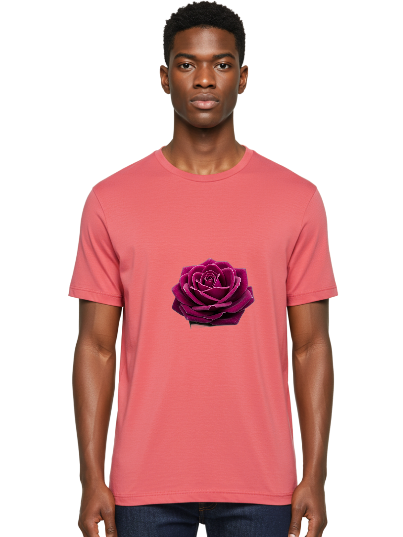Dark-Purple-Rose Men'S Graphic Tee, 100% Cotton, Comfortable Casual Summer Wear, Machine Washable, Vintage Camera, Old Camera, Antique Camera, Black Camera, Classic Photography, Photography Equipment, Nostalgic Device, Film Camera, Camera Art Bag382
