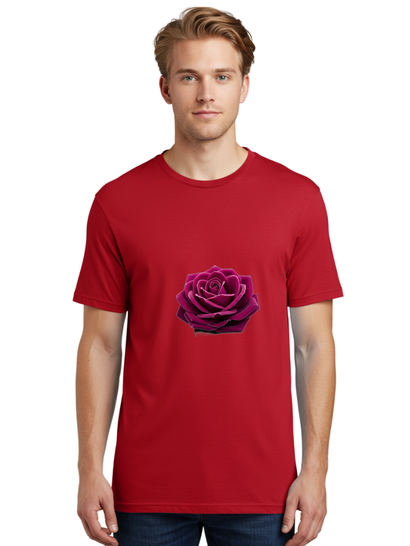 Dark-Purple-Rose Men'S Graphic Tee, 100% Cotton, Comfortable Casual Summer Wear, Machine Washable, Vintage Camera, Old Camera, Antique Camera, Black Camera, Classic Photography, Photography Equipment, Nostalgic Device, Film Camera, Camera Art Bag382
