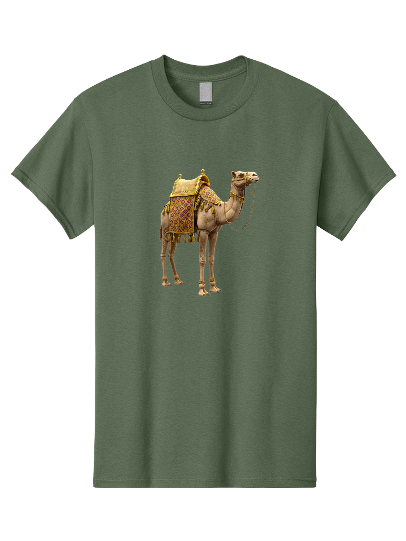 Decorated-Camel Men'S Graphic Tee, 100% Cotton, Comfortable Casual Summer Wear, Machine Washable, Vintage Camera, Old Camera, Antique Camera, Black Camera, Classic Photography, Photography Equipment, Nostalgic Device, Film Camera, Camera Art Bag384