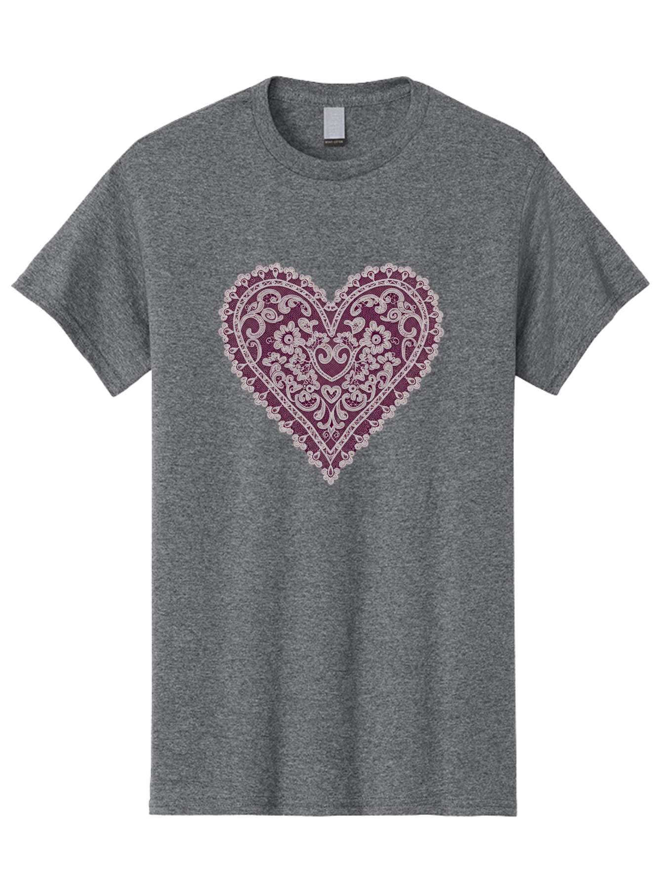 Decorative-Heart-Lace Men'S Graphic Tee, 100% Cotton, Comfortable Casual Summer Wear, Machine Washable, Vintage Camera, Old Camera, Antique Camera, Black Camera, Classic Photography, Photography Equipment, Nostalgic Device, Film Camera, Bag385