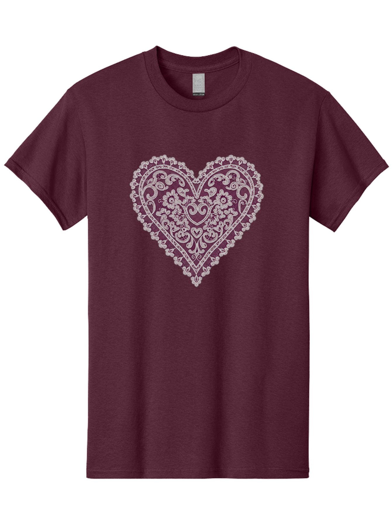 Decorative-Heart-Lace Men'S Graphic Tee, 100% Cotton, Comfortable Casual Summer Wear, Machine Washable, Vintage Camera, Old Camera, Antique Camera, Black Camera, Classic Photography, Photography Equipment, Nostalgic Device, Film Camera, Bag385