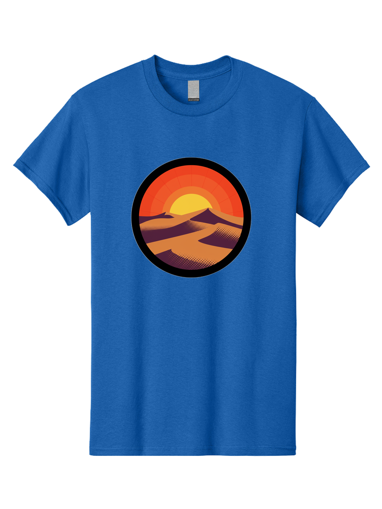 Desert-Sunset-1 Men'S Graphic Tee, 100% Cotton, Comfortable Casual Summer Wear, Machine Washable, Vintage Camera, Old Camera, Antique Camera, Black Camera, Classic Photography, Photography Equipment, Nostalgic Device, Film Camera, Camera Art Bag389