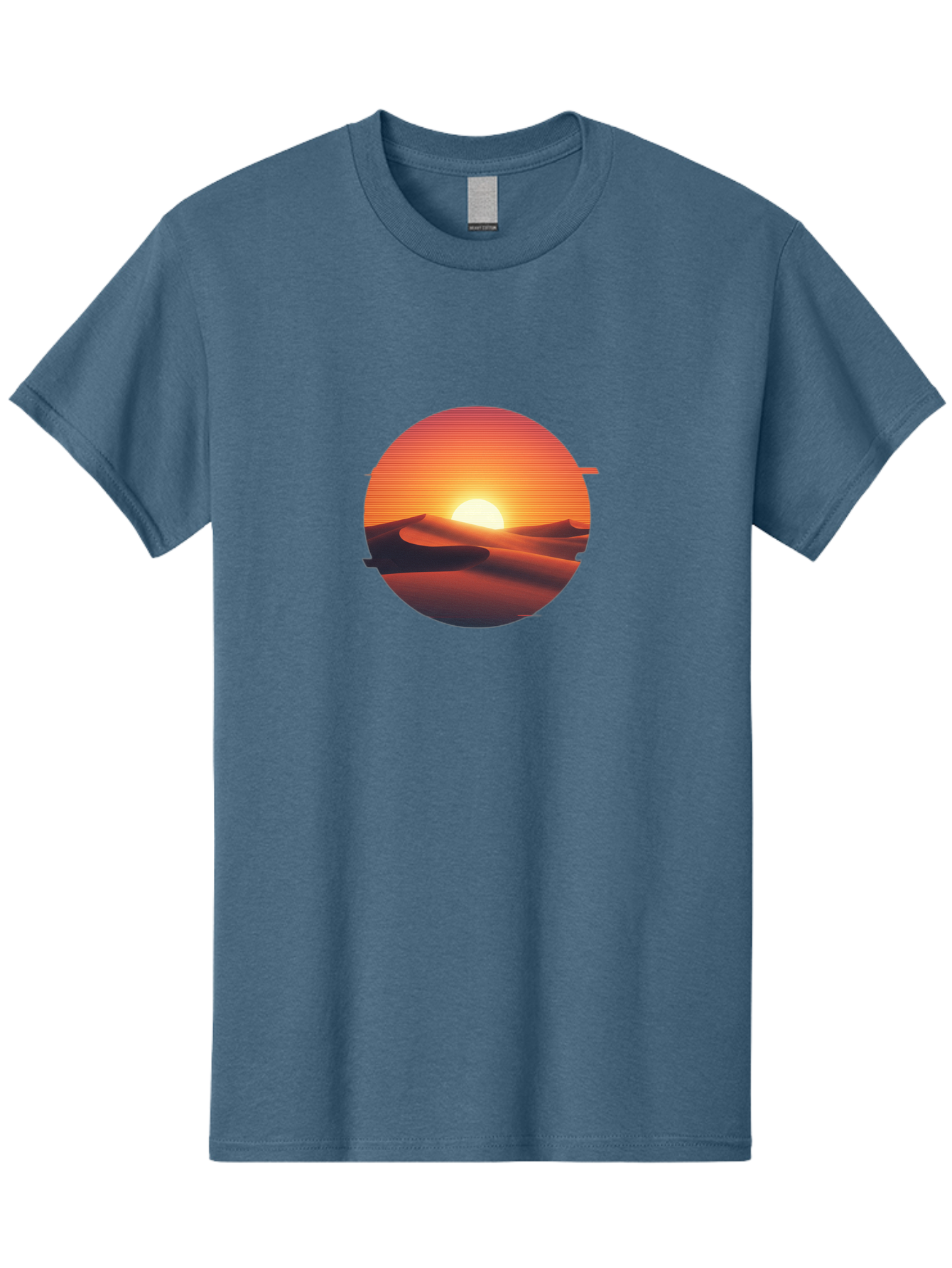 Desert-Sunset-2 Men'S Graphic Tee, 100% Cotton, Comfortable Casual Summer Wear, Machine Washable, Vintage Camera, Old Camera, Antique Camera, Black Camera, Classic Photography, Photography Equipment, Nostalgic Device, Film Camera, Camera Art Bag390