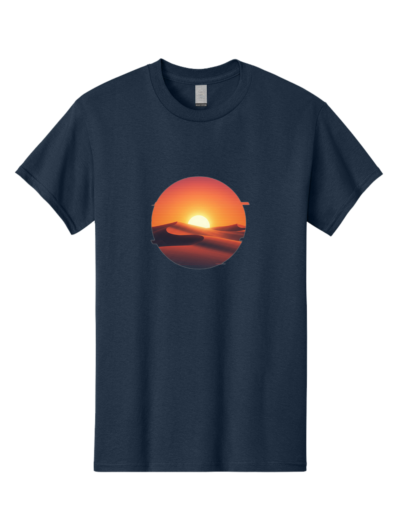 Desert-Sunset-2 Men'S Graphic Tee, 100% Cotton, Comfortable Casual Summer Wear, Machine Washable, Vintage Camera, Old Camera, Antique Camera, Black Camera, Classic Photography, Photography Equipment, Nostalgic Device, Film Camera, Camera Art Bag390