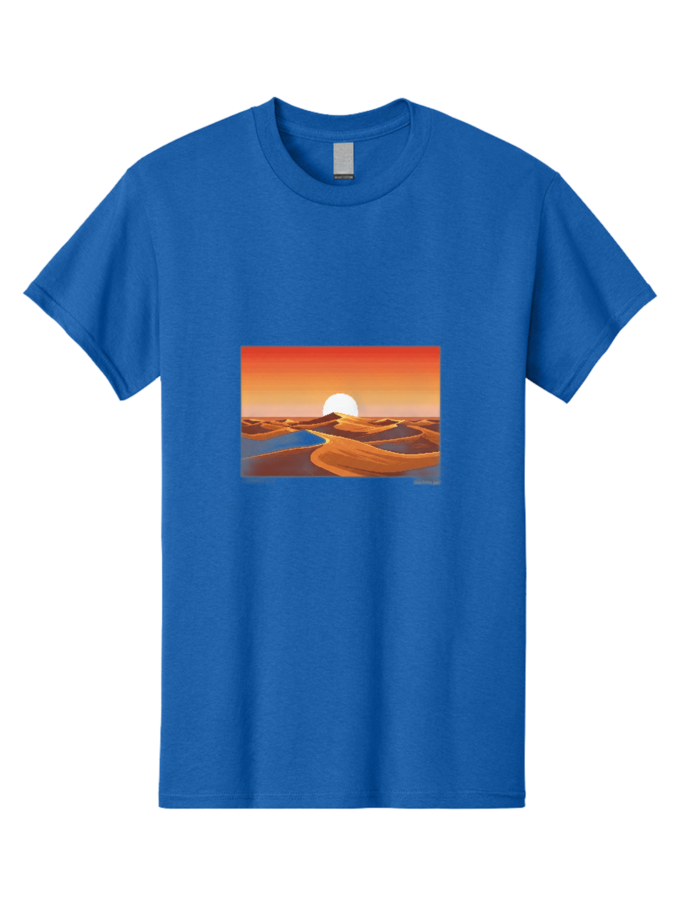 Desert-Sunset-3 Men'S Graphic Tee, 100% Cotton, Comfortable Casual Summer Wear, Machine Washable, Vintage Camera, Old Camera, Antique Camera, Black Camera, Classic Photography, Photography Equipment, Nostalgic Device, Film Camera, Camera Art Bag391