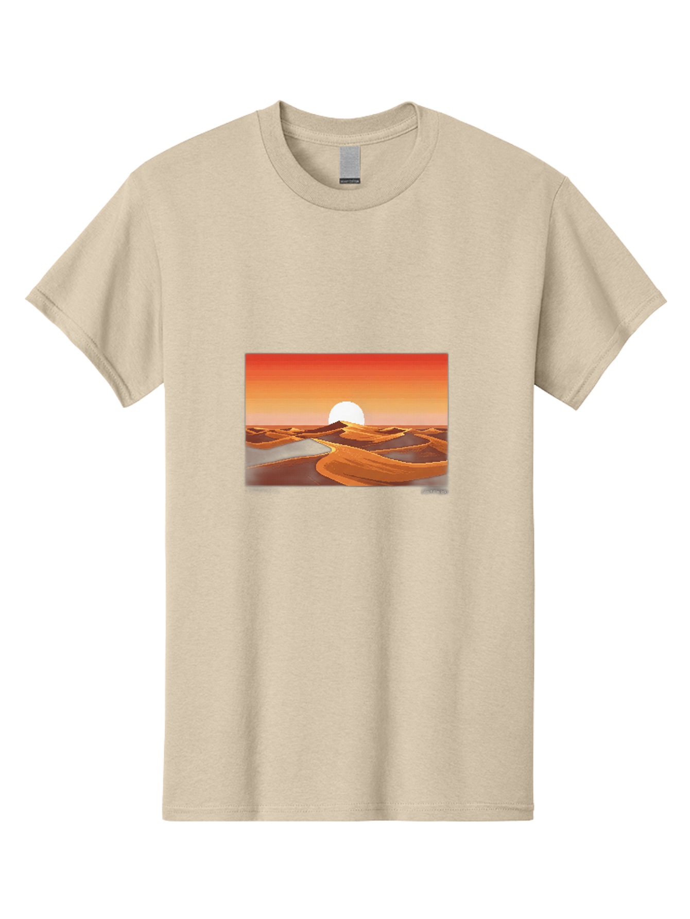 Desert-Sunset-3 Men'S Graphic Tee, 100% Cotton, Comfortable Casual Summer Wear, Machine Washable, Vintage Camera, Old Camera, Antique Camera, Black Camera, Classic Photography, Photography Equipment, Nostalgic Device, Film Camera, Camera Art Bag391