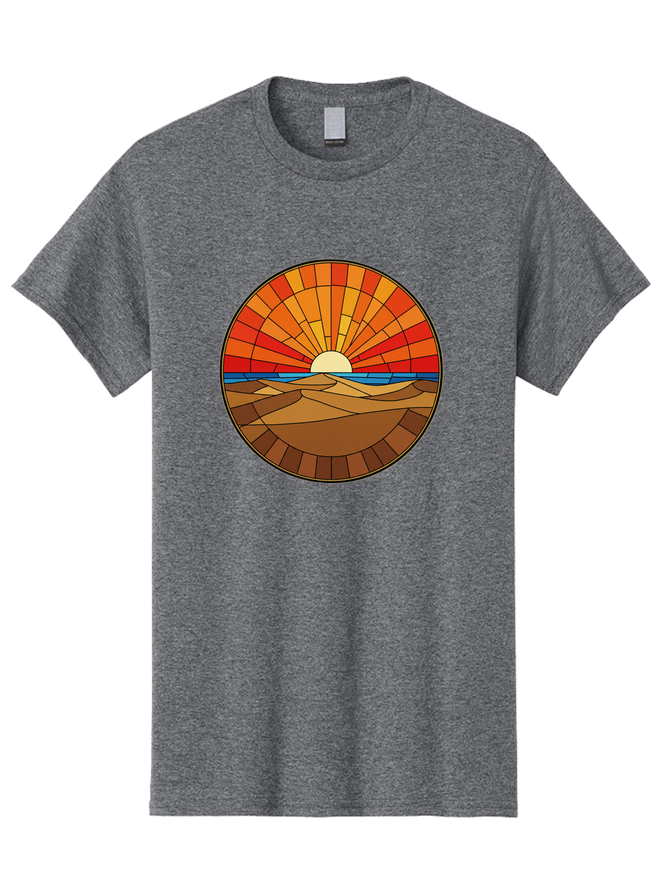 Desert-Sunset-4 Men'S Graphic Tee, 100% Cotton, Comfortable Casual Summer Wear, Machine Washable, Vintage Camera, Old Camera, Antique Camera, Black Camera, Classic Photography, Photography Equipment, Nostalgic Device, Film Camera, Camera Art Bag392