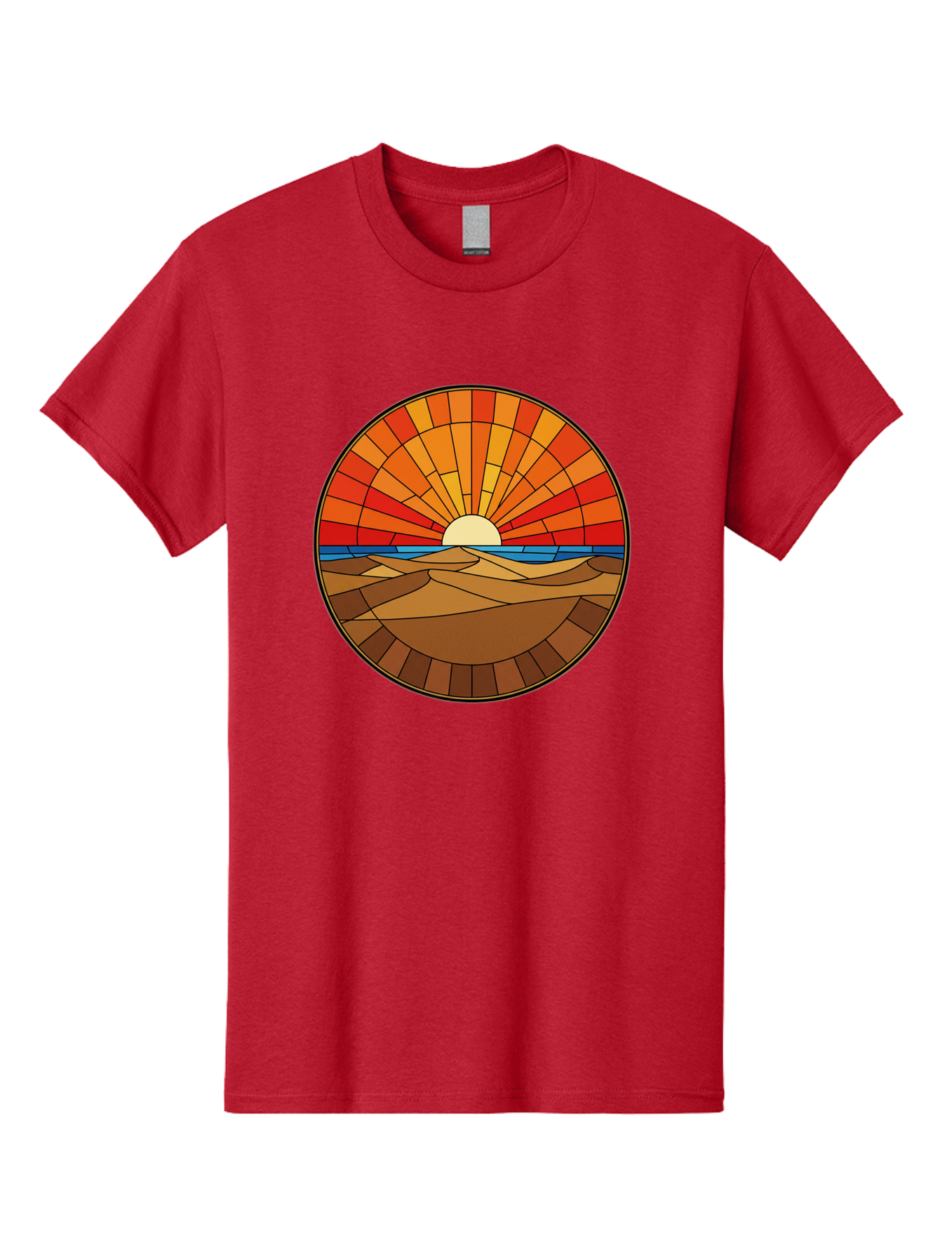 Desert-Sunset-4 Men'S Graphic Tee, 100% Cotton, Comfortable Casual Summer Wear, Machine Washable, Vintage Camera, Old Camera, Antique Camera, Black Camera, Classic Photography, Photography Equipment, Nostalgic Device, Film Camera, Camera Art Bag392
