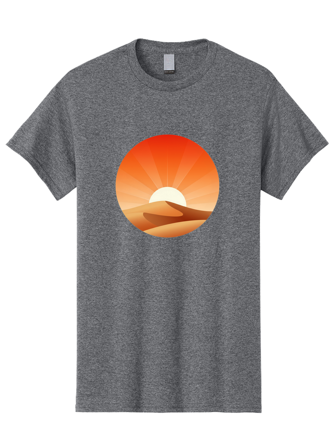 Desert-Sunset Men'S Graphic Tee, 100% Cotton, Comfortable Casual Summer Wear, Machine Washable, Vintage Camera, Old Camera, Antique Camera, Black Camera, Classic Photography, Photography Equipment, Nostalgic Device, Film Camera, Camera Art Bag394