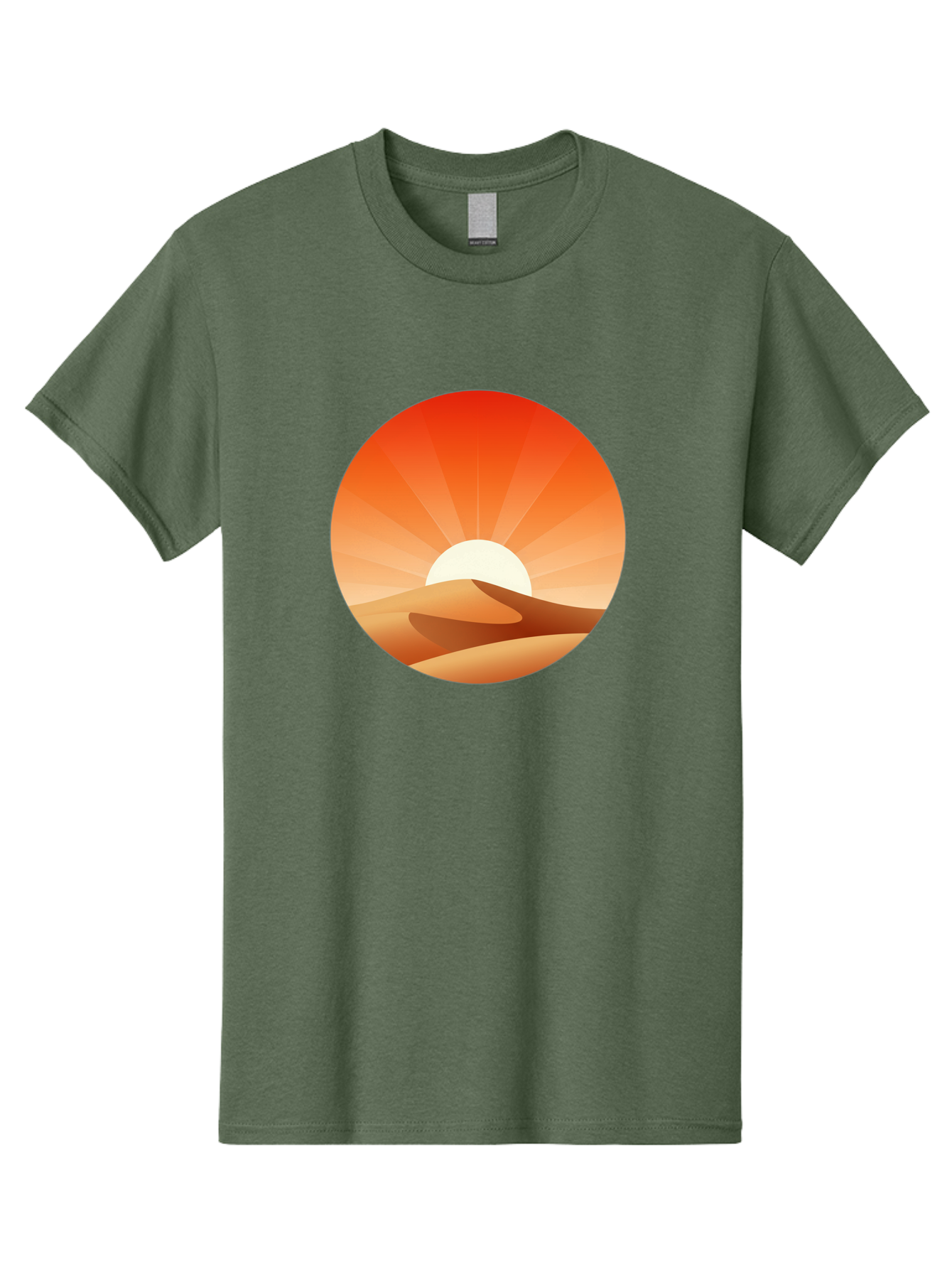 Desert-Sunset Men'S Graphic Tee, 100% Cotton, Comfortable Casual Summer Wear, Machine Washable, Vintage Camera, Old Camera, Antique Camera, Black Camera, Classic Photography, Photography Equipment, Nostalgic Device, Film Camera, Camera Art Bag394