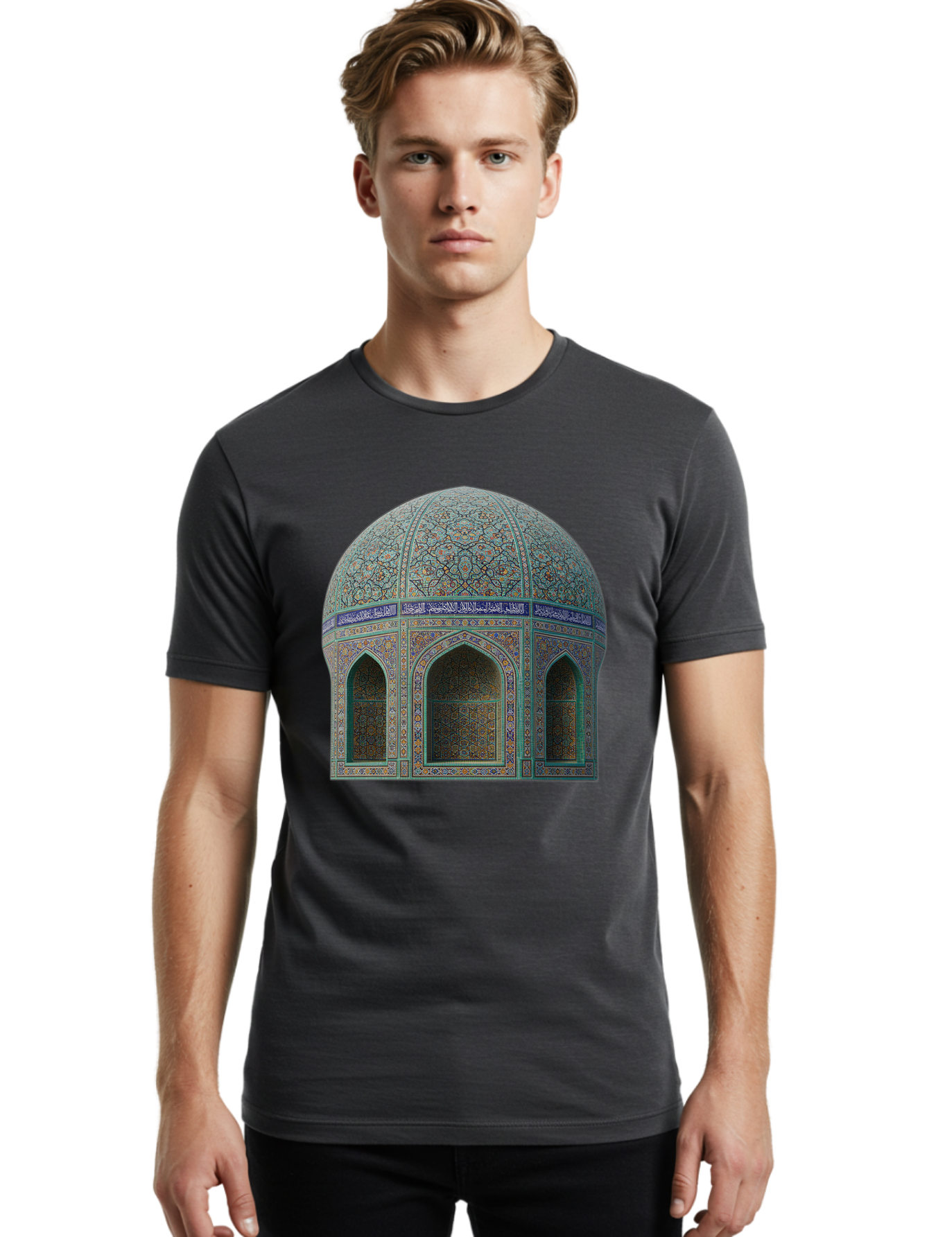 Dome-Of-The-Mosque Men'S Graphic Tee, 100% Cotton, Comfortable Casual Summer Wear, Machine Washable, Vintage Camera, Old Camera, Antique Camera, Black Camera, Classic Photography, Photography Equipment, Nostalgic Device, Film Camera, Bag402