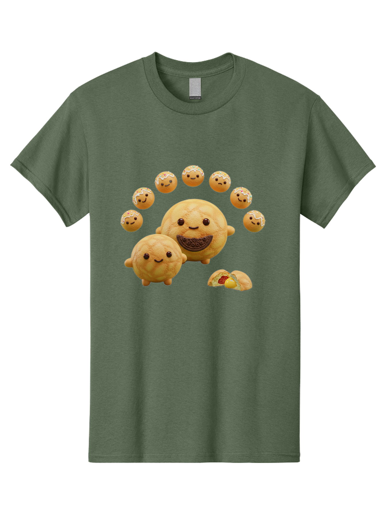 Donuts-With-Faces Men'S Graphic Tee, 100% Cotton, Comfortable Casual Summer Wear, Machine Washable, Vintage Camera, Old Camera, Antique Camera, Black Camera, Classic Photography, Photography Equipment, Nostalgic Device, Film Camera, Camera Art Bag403
