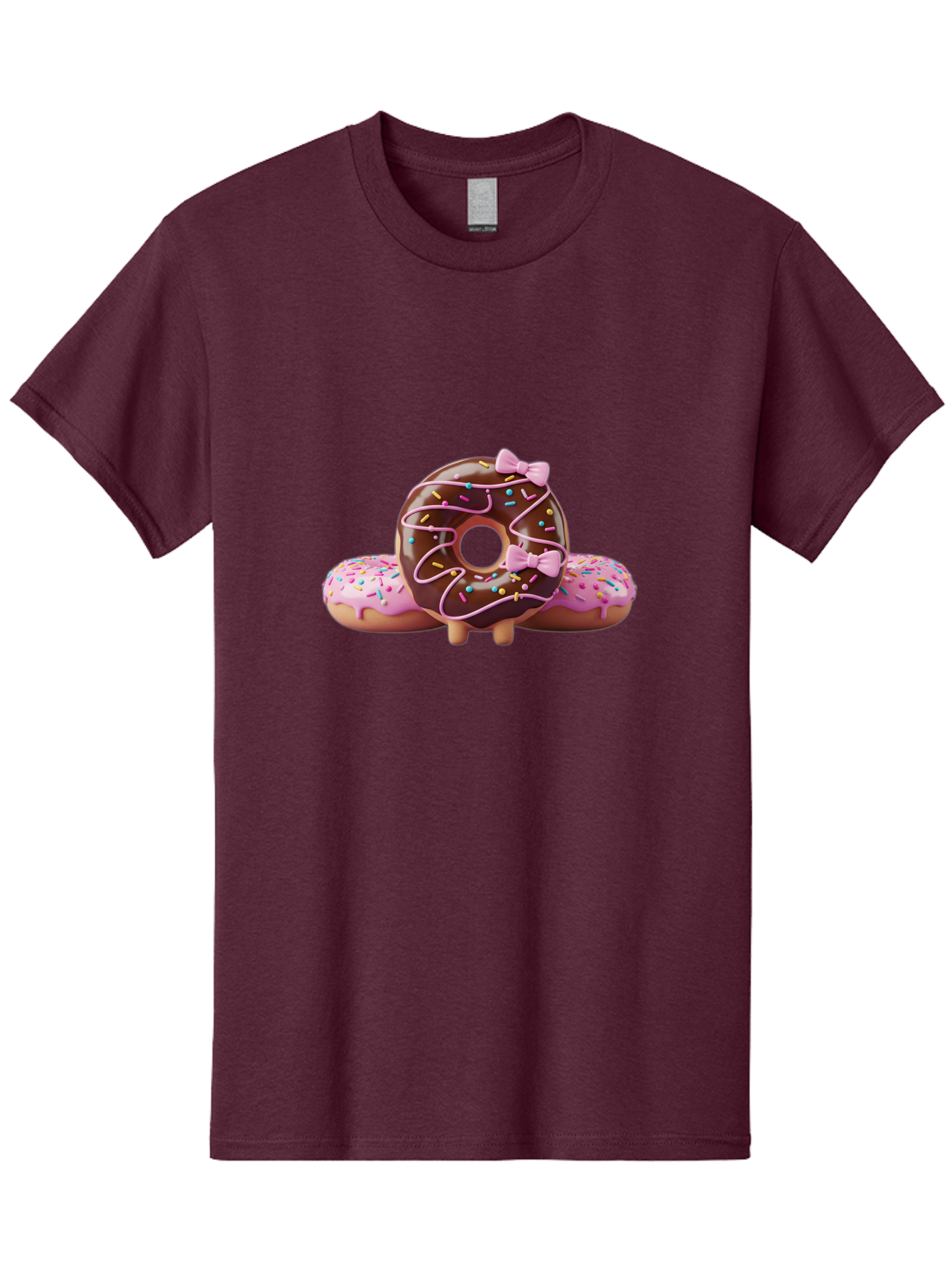 Donuts Men'S Graphic Tee, 100% Cotton, Comfortable Casual Summer Wear, Machine Washable, Vintage Camera, Old Camera, Antique Camera, Black Camera, Classic Photography, Photography Equipment, Nostalgic Device, Film Camera, Camera Art Bag404
