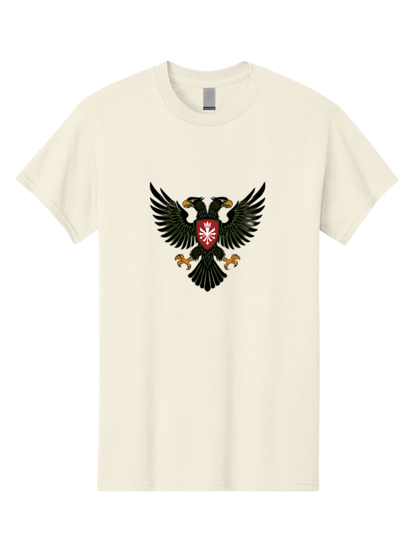Double-Headed-Eagle-2 Men'S Graphic Tee, 100% Cotton, Comfortable Casual Summer Wear, Machine Washable, Vintage Camera, Old Camera, Antique Camera, Black Camera, Classic Photography, Photography Equipment, Nostalgic Device, Film Camera, Bag406