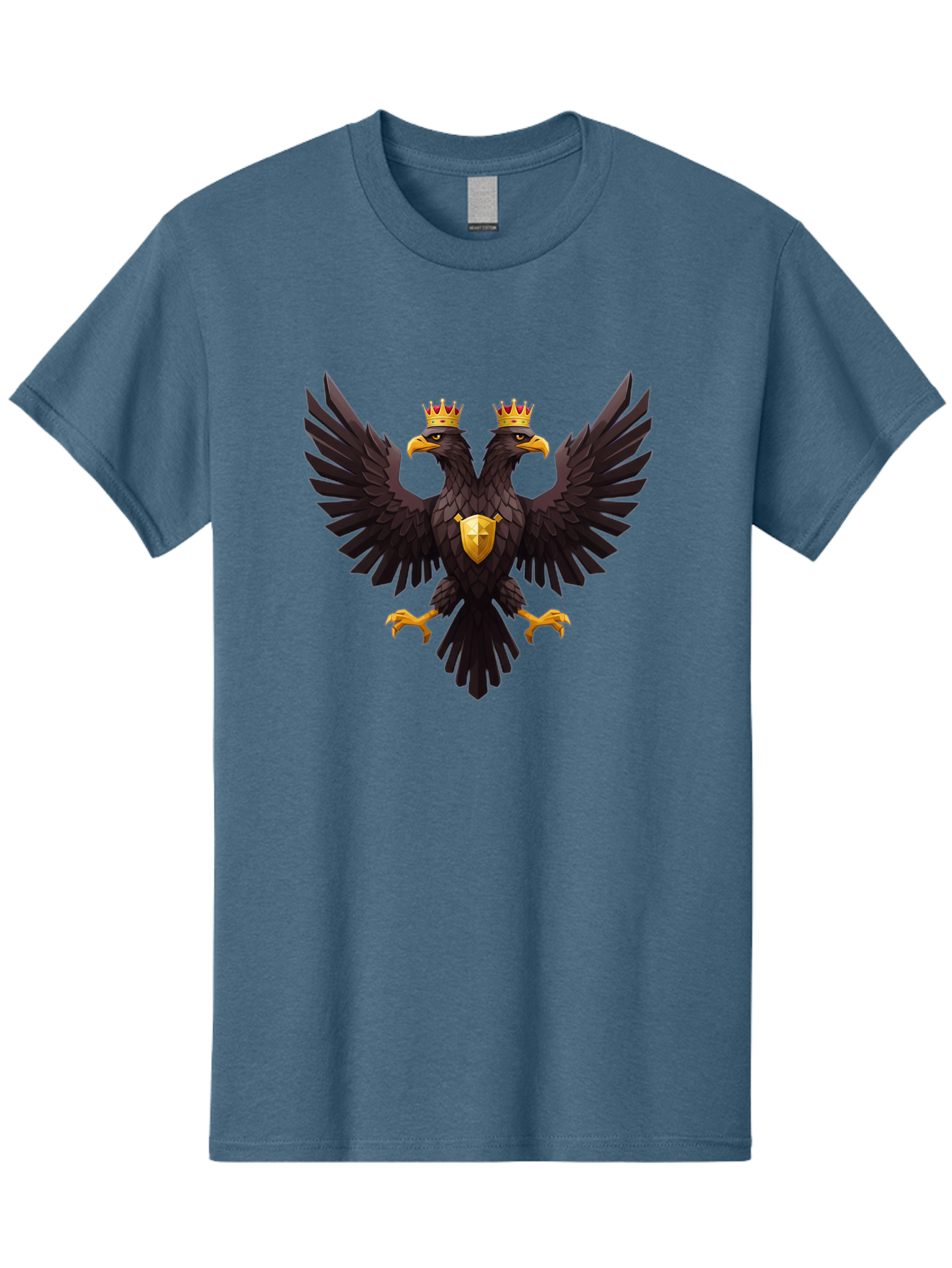 Double-Headed-Eagle-3 Men'S Graphic Tee, 100% Cotton, Comfortable Casual Summer Wear, Machine Washable, Vintage Camera, Old Camera, Antique Camera, Black Camera, Classic Photography, Photography Equipment, Nostalgic Device, Film Camera, Bag407