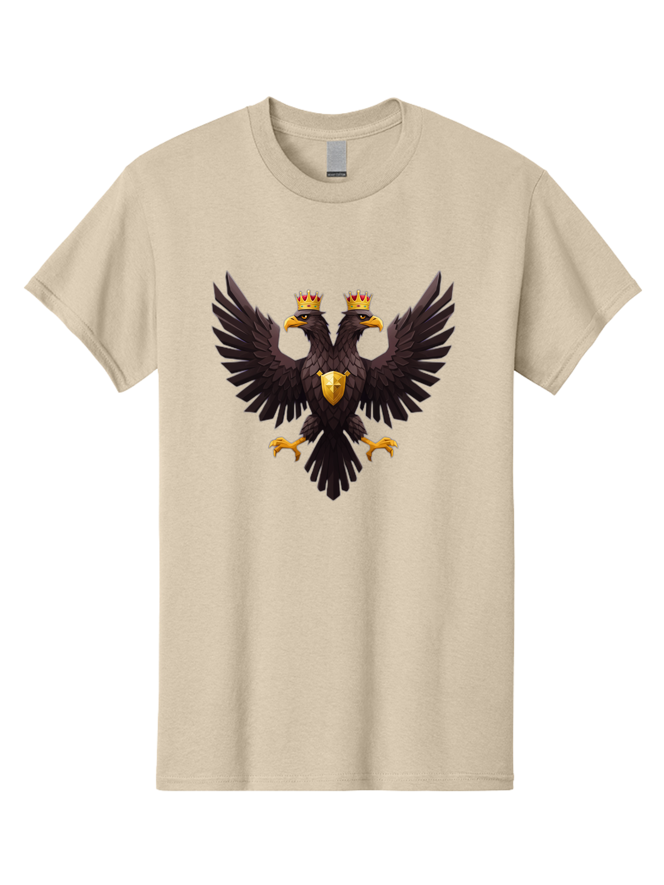 Double-Headed-Eagle-3 Men'S Graphic Tee, 100% Cotton, Comfortable Casual Summer Wear, Machine Washable, Vintage Camera, Old Camera, Antique Camera, Black Camera, Classic Photography, Photography Equipment, Nostalgic Device, Film Camera, Bag407