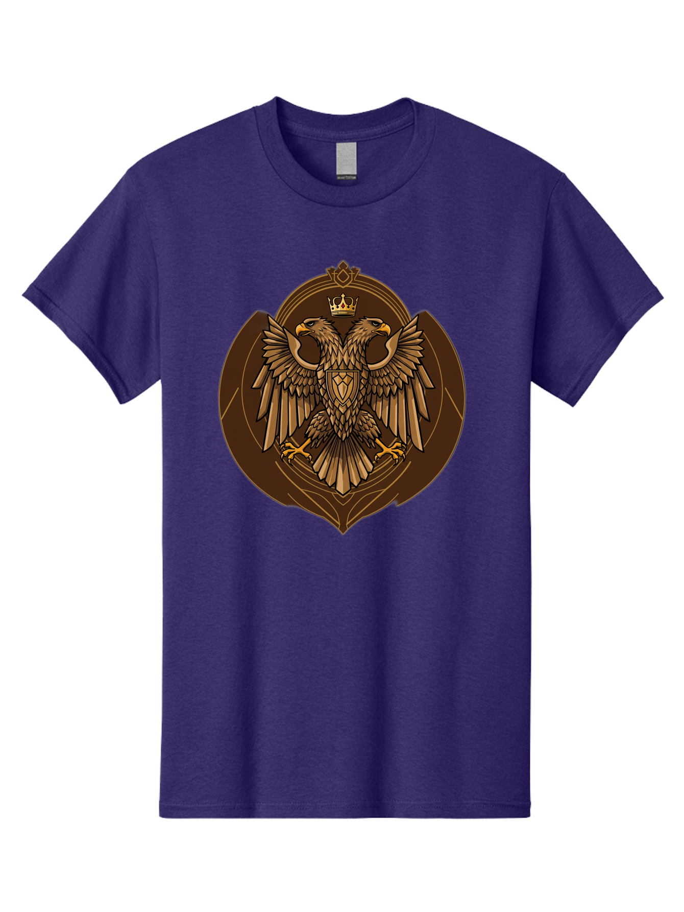 Double-Headed-Eagle-Crest Men'S Graphic Tee, 100% Cotton, Comfortable Casual Summer Wear, Machine Washable, Vintage Camera, Old Camera, Antique Camera, Black Camera, Classic Photography, Photography Equipment, Nostalgic Device, Film Camera, Bag410