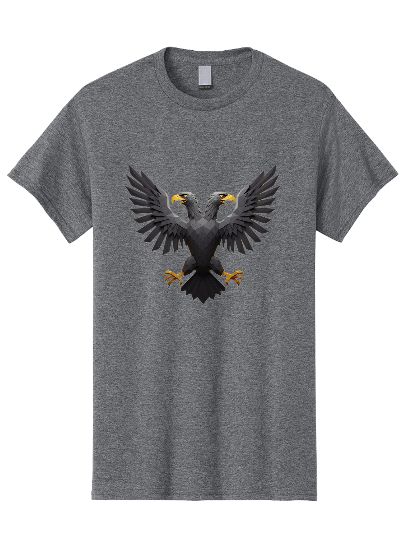 Double-Headed-Eagle Men'S Graphic Tee, 100% Cotton, Comfortable Casual Summer Wear, Machine Washable, Vintage Camera, Old Camera, Antique Camera, Black Camera, Classic Photography, Photography Equipment, Nostalgic Device, Film Camera, Bag411
