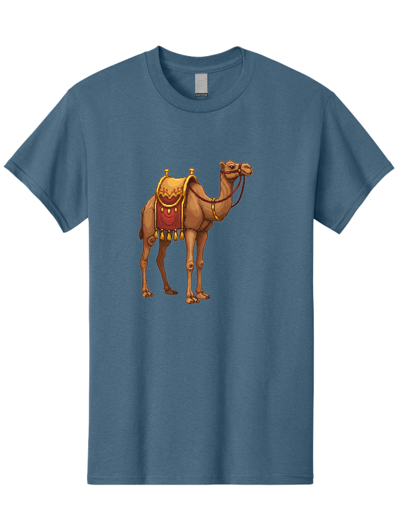 Dromedary-Camel Men'S Graphic Tee, 100% Cotton, Comfortable Casual Summer Wear, Machine Washable, Vintage Camera, Old Camera, Antique Camera, Black Camera, Classic Photography, Photography Equipment, Nostalgic Device, Film Camera, Camera Art Bag417