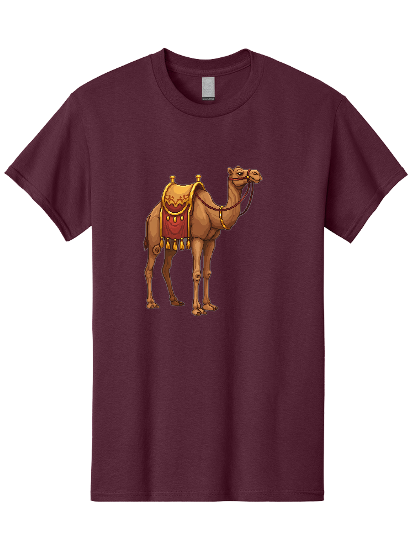 Dromedary-Camel Men'S Graphic Tee, 100% Cotton, Comfortable Casual Summer Wear, Machine Washable, Vintage Camera, Old Camera, Antique Camera, Black Camera, Classic Photography, Photography Equipment, Nostalgic Device, Film Camera, Camera Art Bag417