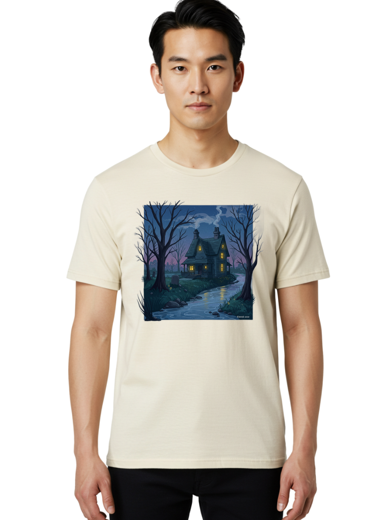 Eerie-Scene Men'S Graphic Tee, 100% Cotton, Comfortable Casual Summer Wear, Machine Washable, Vintage Camera, Old Camera, Antique Camera, Black Camera, Classic Photography, Photography Equipment, Nostalgic Device, Film Camera, Camera Art Bag420