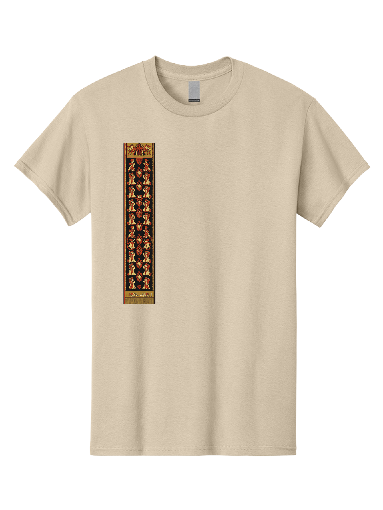 Egyptian-Hieroglyphic-Border Men'S Graphic Tee, 100% Cotton, Comfortable Casual Summer Wear, Machine Washable, Vintage Camera, Old Camera, Antique Camera, Black Camera, Classic Photography, Photography Equipment, Nostalgic Device, Film Camera, Bag423