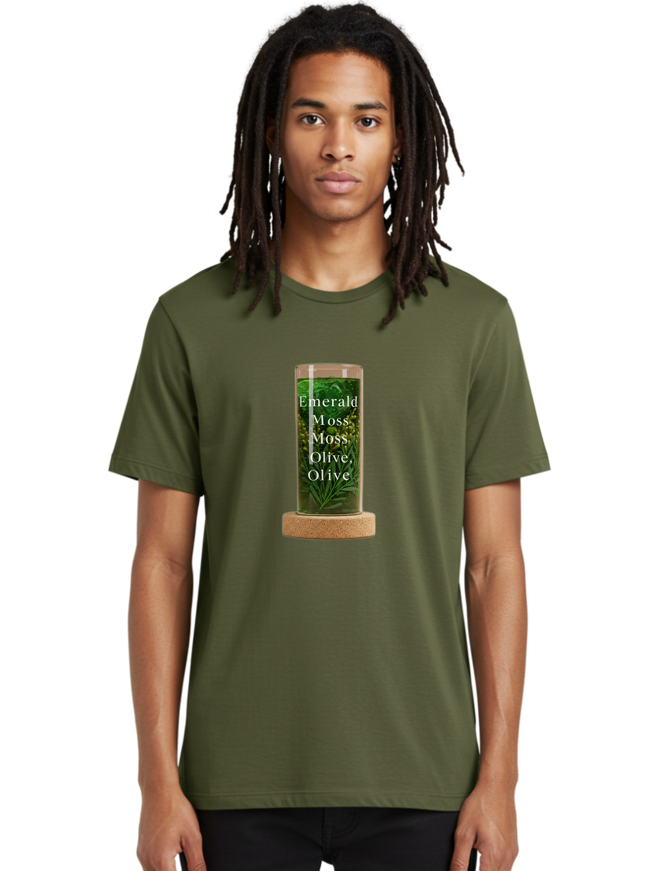 Emerald-Moss-Moss-Olive-Olive Men'S Graphic Tee, 100% Cotton, Comfortable Casual Summer Wear, Machine Washable, Vintage Camera, Old Camera, Antique Camera, Black Camera, Classic Photography, Photography Equipment, Nostalgic Device, Bag425