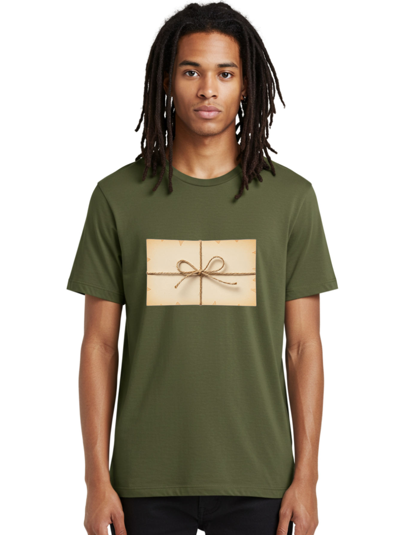 Envelope-With-Twine Men'S Graphic Tee, 100% Cotton, Comfortable Casual Summer Wear, Machine Washable, Vintage Camera, Old Camera, Antique Camera, Black Camera, Classic Photography, Photography Equipment, Nostalgic Device, Film Camera, Bag426
