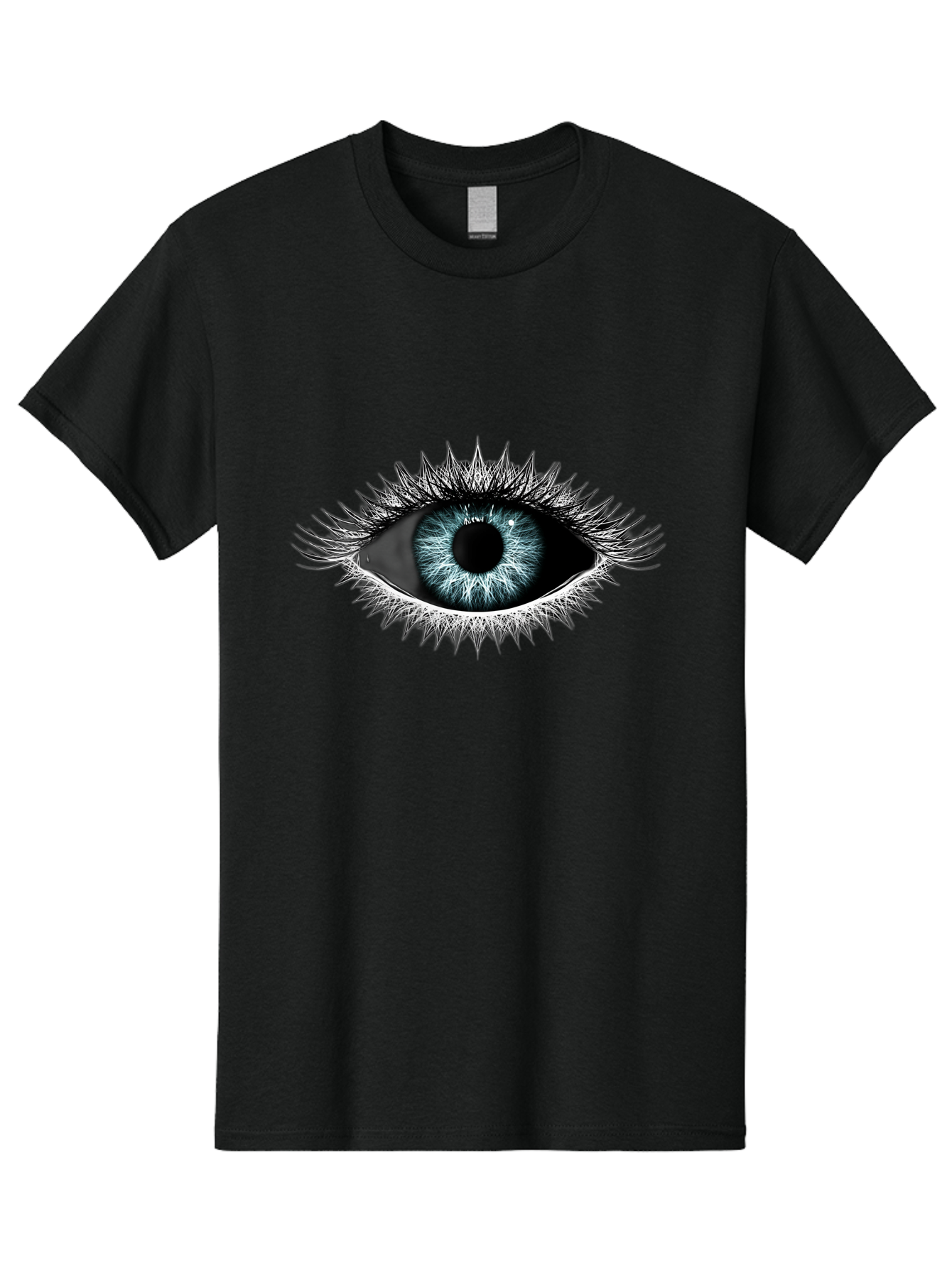 Eye-With-Spiky-Lashes Men'S Graphic Tee, 100% Cotton, Comfortable Casual Summer Wear, Machine Washable, Vintage Camera, Old Camera, Antique Camera, Black Camera, Classic Photography, Photography Equipment, Nostalgic Device, Film Camera, Bag430