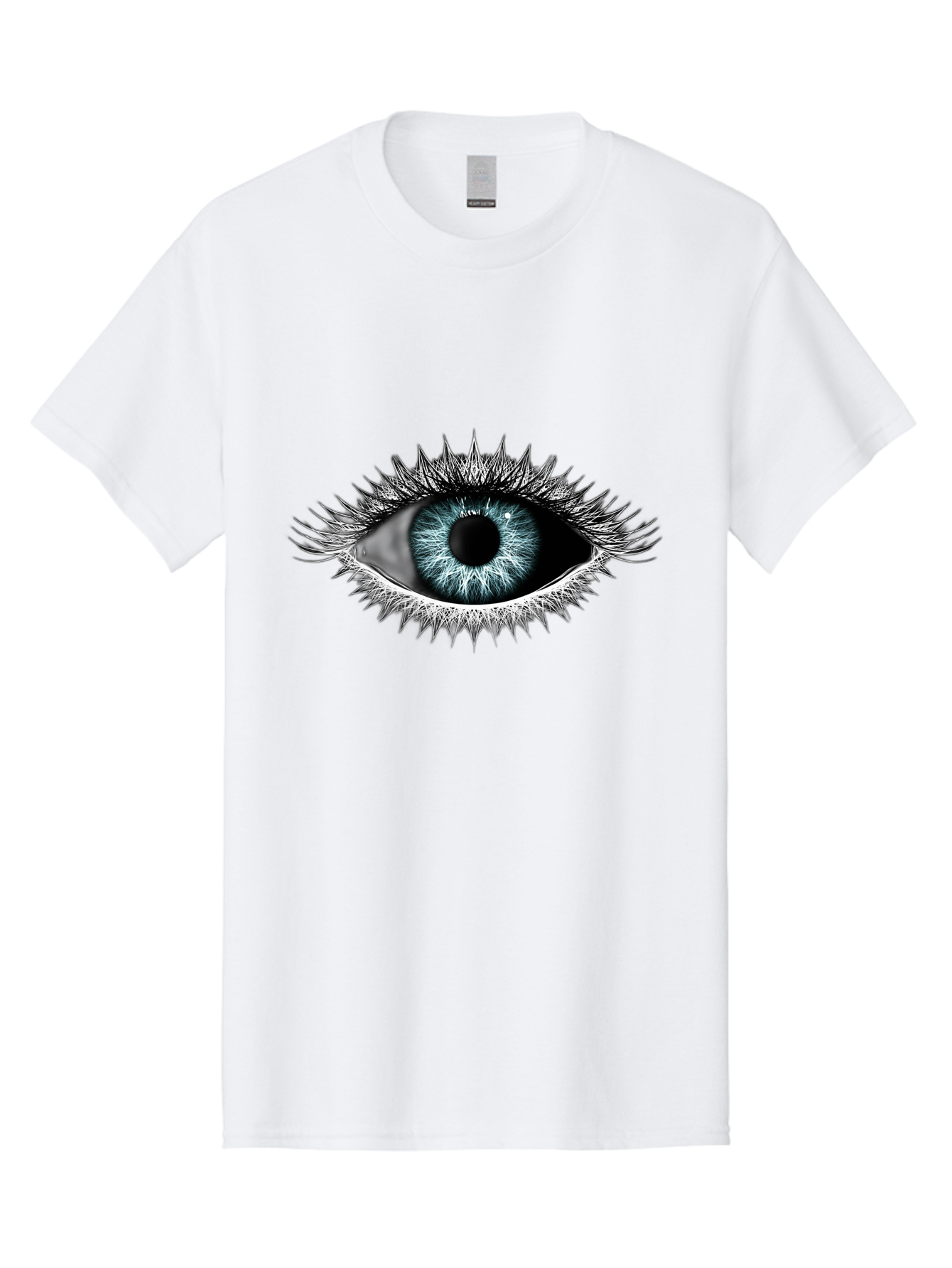 Eye-With-Spiky-Lashes Men'S Graphic Tee, 100% Cotton, Comfortable Casual Summer Wear, Machine Washable, Vintage Camera, Old Camera, Antique Camera, Black Camera, Classic Photography, Photography Equipment, Nostalgic Device, Film Camera, Bag430