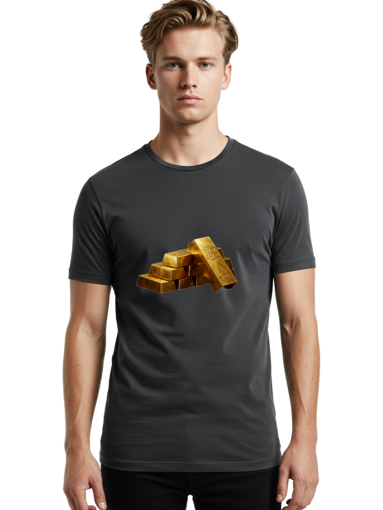 Fine-Gold-999-9 Men'S Graphic Tee, 100% Cotton, Comfortable Casual Summer Wear, Machine Washable, Vintage Camera, Old Camera, Antique Camera, Black Camera, Classic Photography, Photography Equipment, Nostalgic Device, Film Camera, Camera Art Bag439