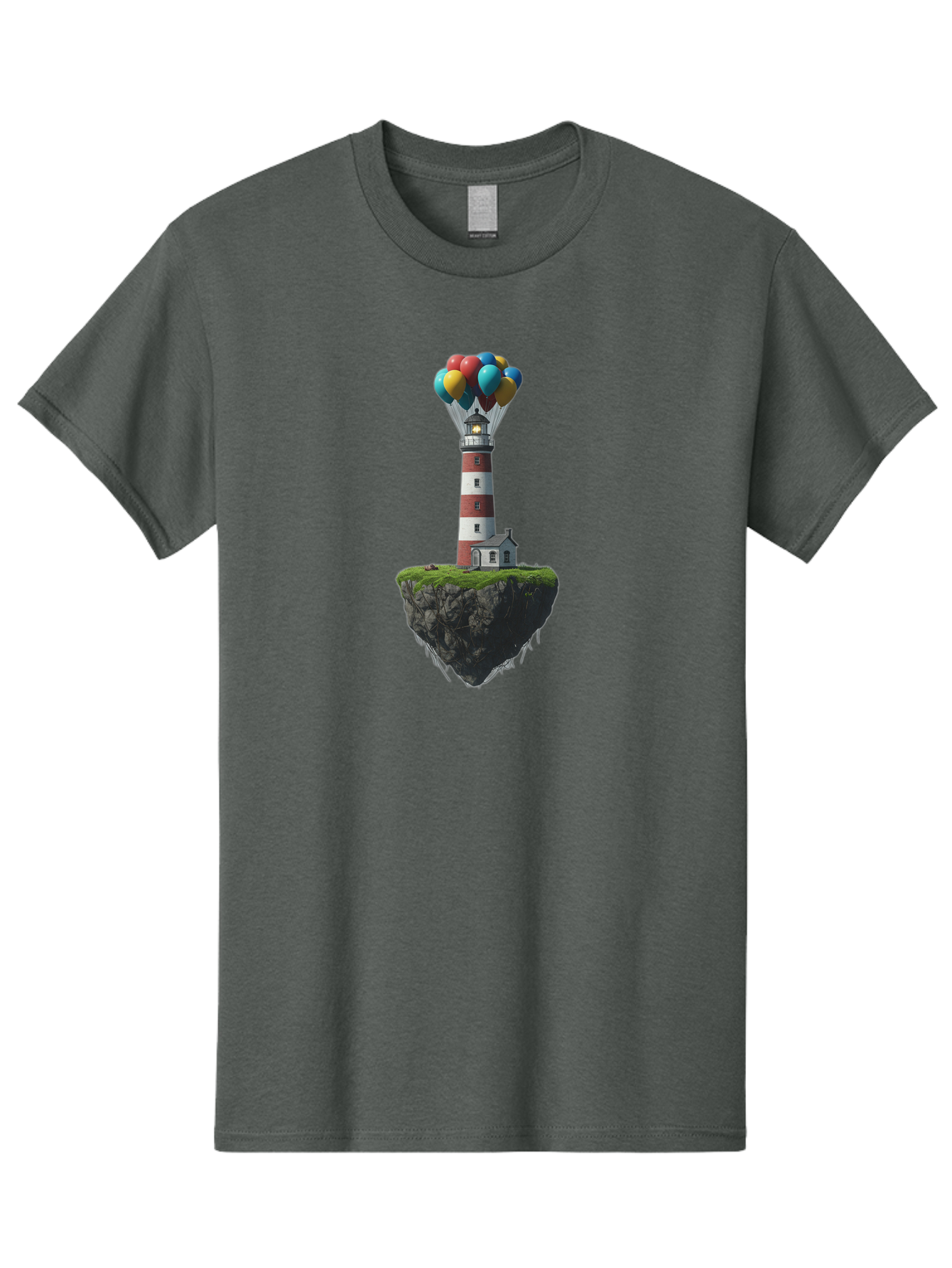 Floating-Lighthouse Men'S Graphic Tee, 100% Cotton, Comfortable Casual Summer Wear, Machine Washable, Vintage Camera, Old Camera, Antique Camera, Black Camera, Classic Photography, Photography Equipment, Nostalgic Device, Film Camera, Bag450