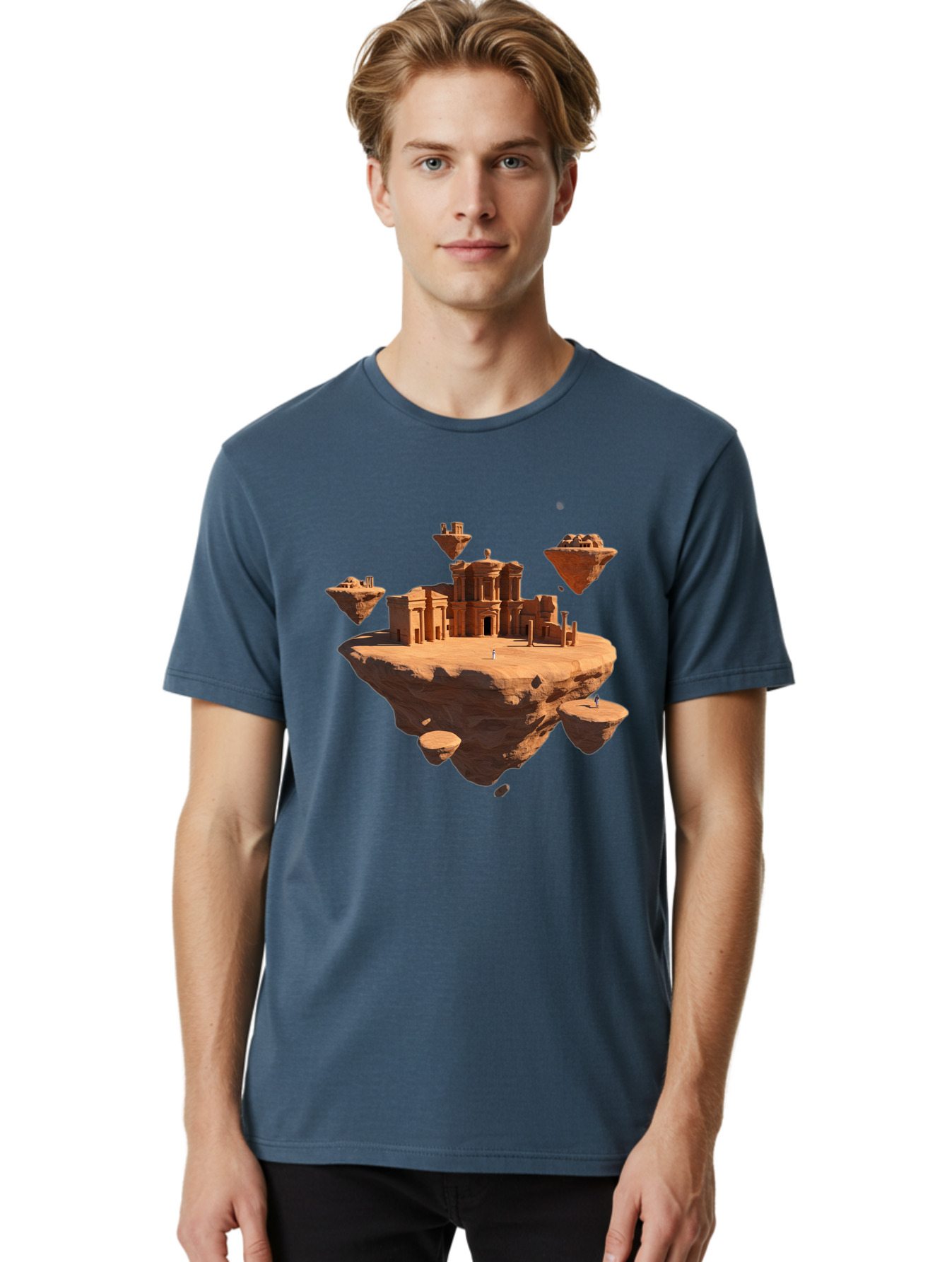 Floating-Ruins Men'S Graphic Tee, 100% Cotton, Comfortable Casual Summer Wear, Machine Washable, Vintage Camera, Old Camera, Antique Camera, Black Camera, Classic Photography, Photography Equipment, Nostalgic Device, Film Camera, Camera Art Bag453