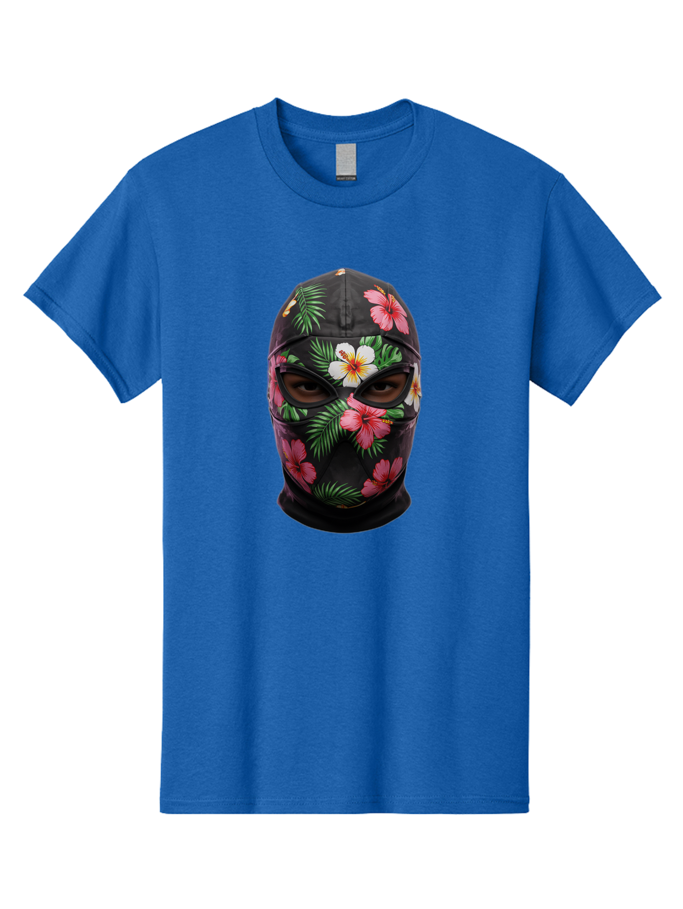 Floral-Balaclava-Mask Men'S Graphic Tee, 100% Cotton, Comfortable Casual Summer Wear, Machine Washable, Vintage Camera, Old Camera, Antique Camera, Black Camera, Classic Photography, Photography Equipment, Nostalgic Device, Film Camera, Bag456