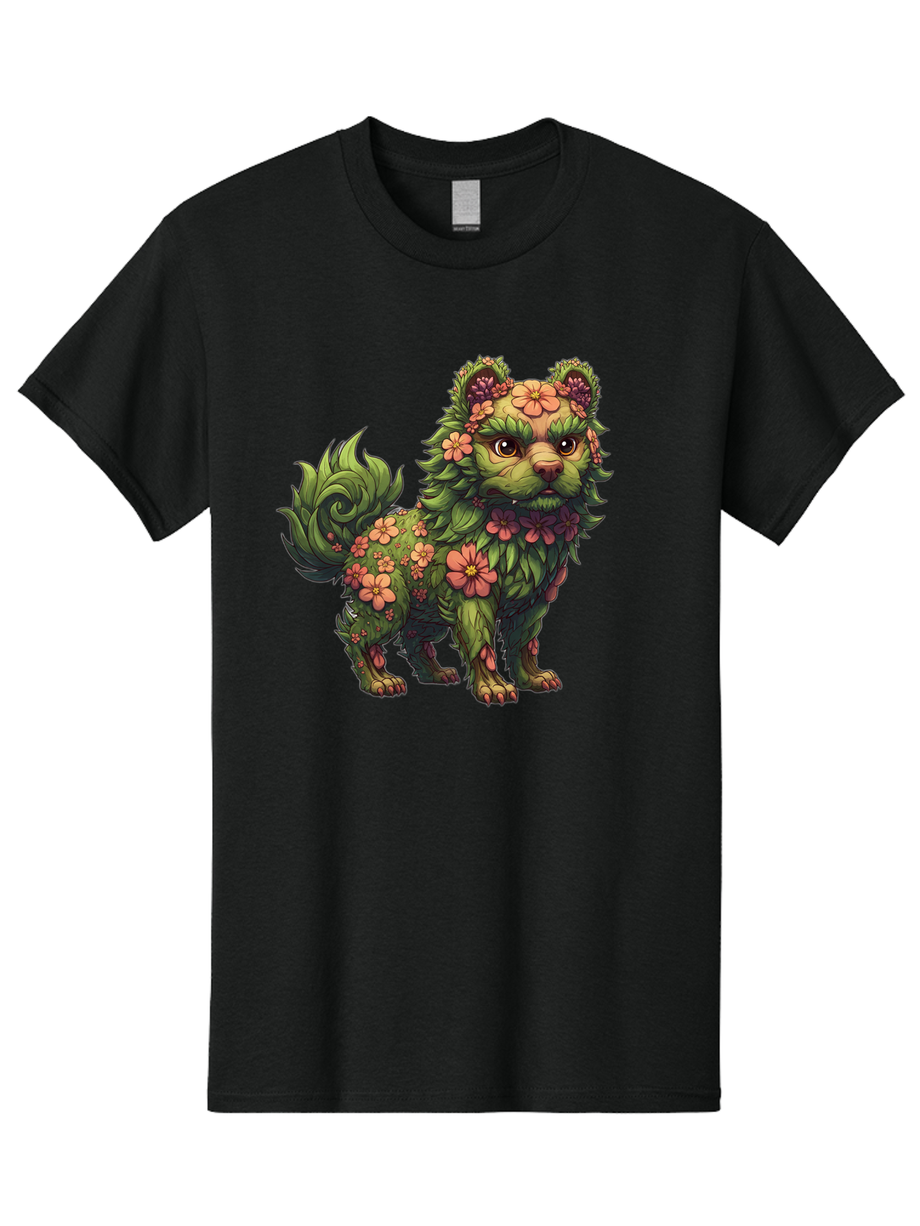 Floral-Dog Men'S Graphic Tee, 100% Cotton, Comfortable Casual Summer Wear, Machine Washable, Vintage Camera, Old Camera, Antique Camera, Black Camera, Classic Photography, Photography Equipment, Nostalgic Device, Film Camera, Camera Art Bag458