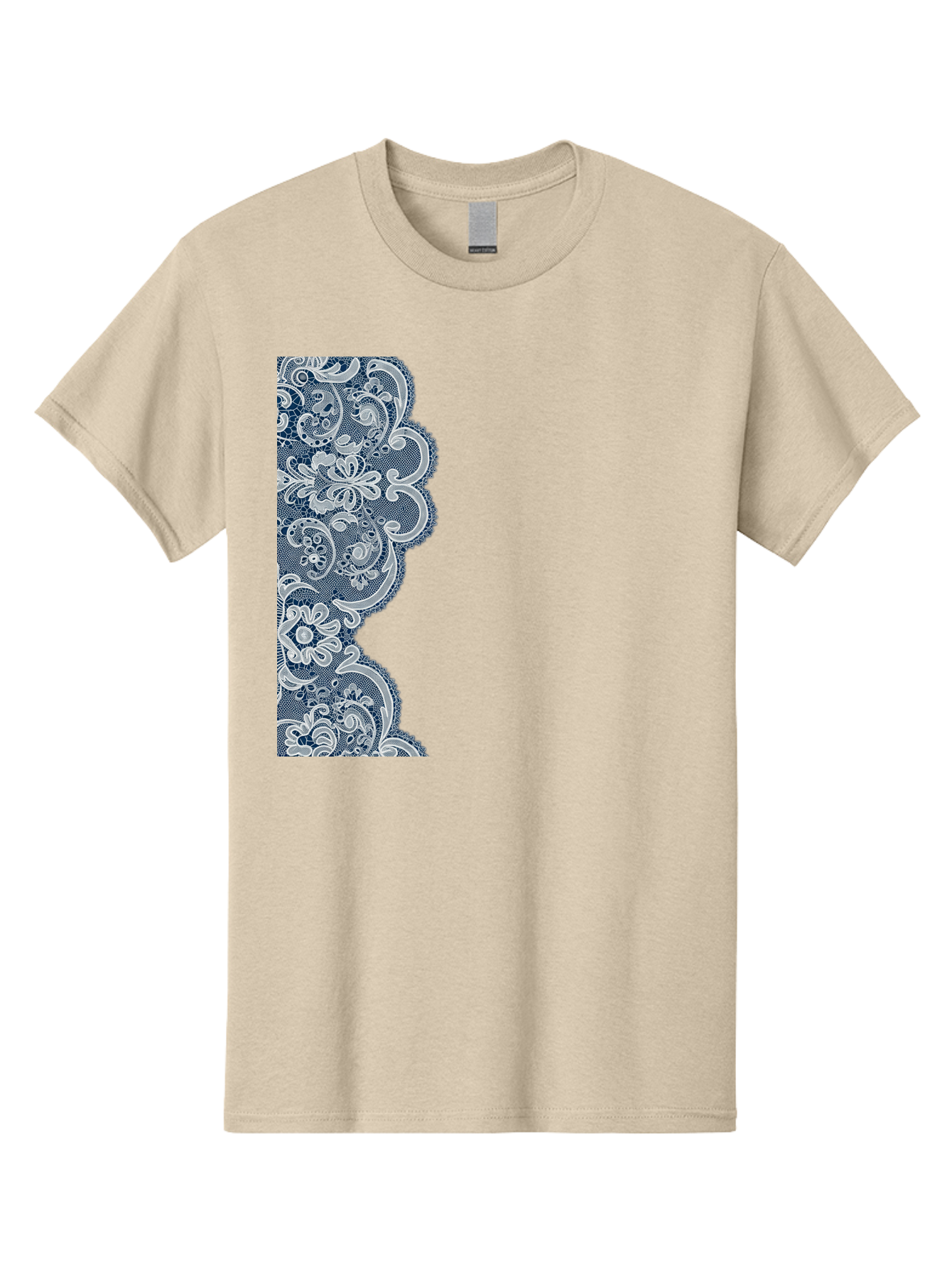 Floral-Lace-Border Men'S Graphic Tee, 100% Cotton, Comfortable Casual Summer Wear, Machine Washable, Vintage Camera, Old Camera, Antique Camera, Black Camera, Classic Photography, Photography Equipment, Nostalgic Device, Film Camera, Bag460