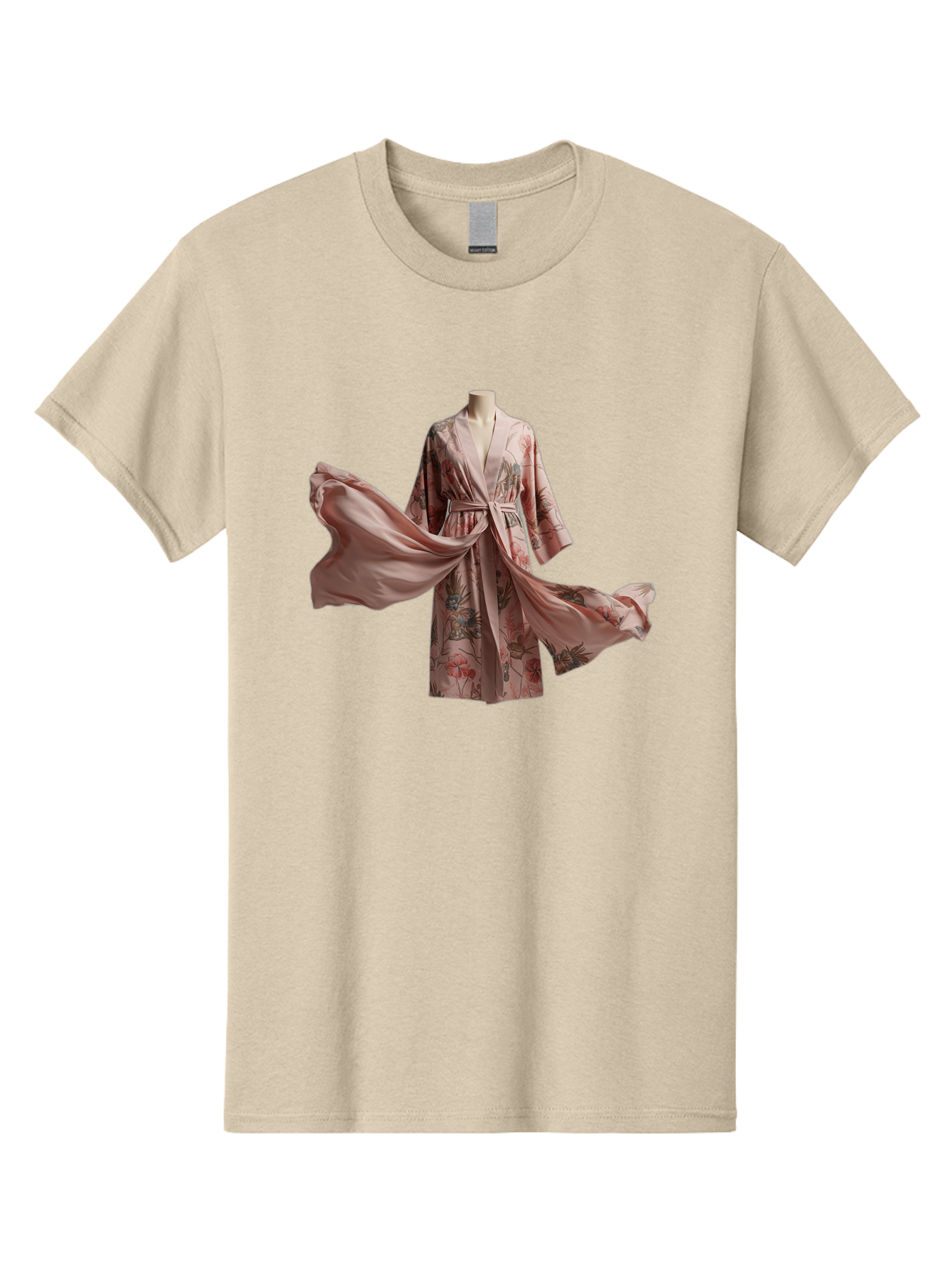 Floral-Robe Men'S Graphic Tee, 100% Cotton, Comfortable Casual Summer Wear, Machine Washable, Vintage Camera, Old Camera, Antique Camera, Black Camera, Classic Photography, Photography Equipment, Nostalgic Device, Film Camera, Camera Art Bag462