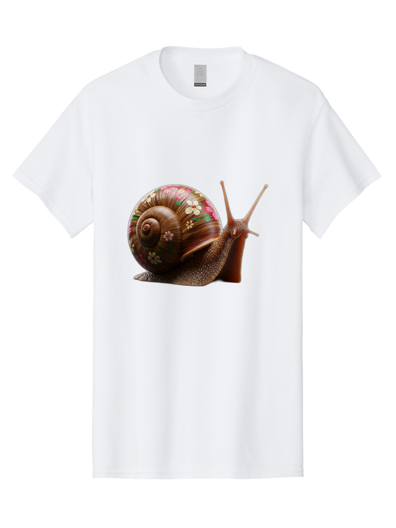 Floral-Snail-1 Men'S Graphic Tee, 100% Cotton, Comfortable Casual Summer Wear, Machine Washable, Vintage Camera, Old Camera, Antique Camera, Black Camera, Classic Photography, Photography Equipment, Nostalgic Device, Film Camera, Camera Art Bag463