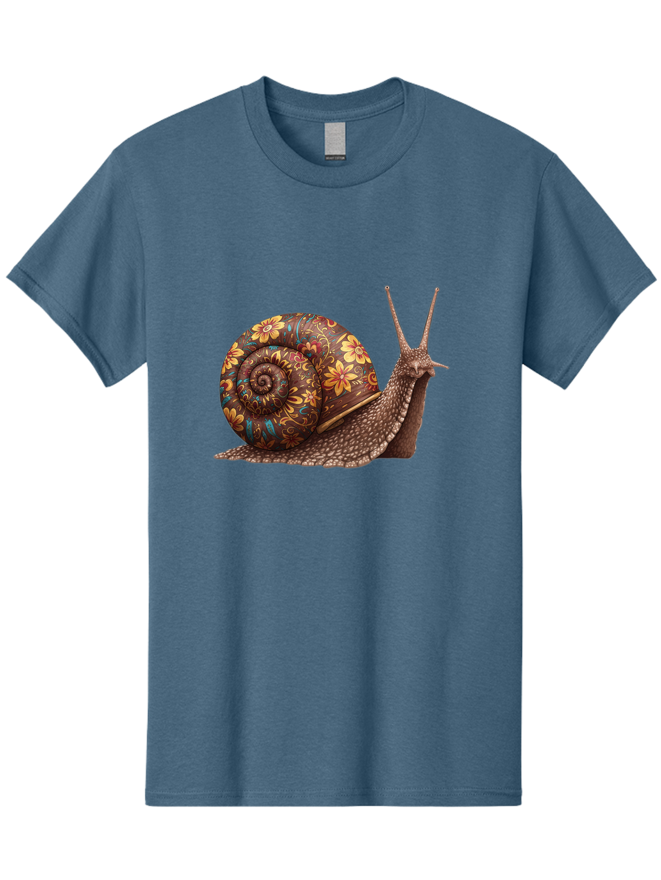 Floral-Snail-2 Men'S Graphic Tee, 100% Cotton, Comfortable Casual Summer Wear, Machine Washable, Vintage Camera, Old Camera, Antique Camera, Black Camera, Classic Photography, Photography Equipment, Nostalgic Device, Film Camera, Camera Art Bag464